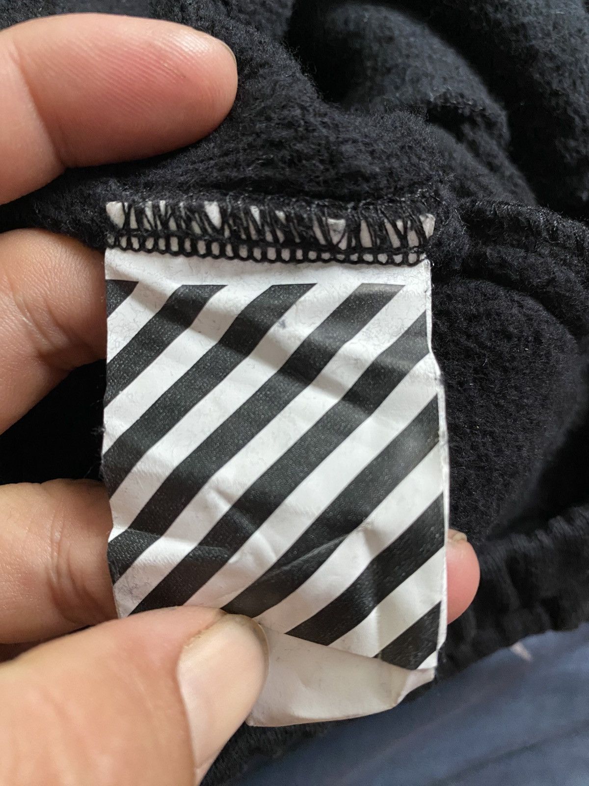 Off-White Off White Diagonal Galaxy Sweatpants Size US 31 - 10 Thumbnail