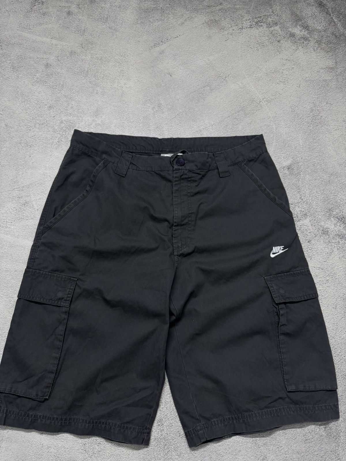 Nike Vintage Y2k Nike Cargo Swoosh Shorts Size US 32 / EU 48 - 3 Thumbnail