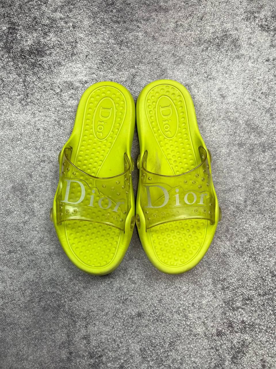 Dior DIOR SS2004 Pink Flip Flops Slides Vintage shoes y2k Size US 11 / IT 41 - 3 Thumbnail