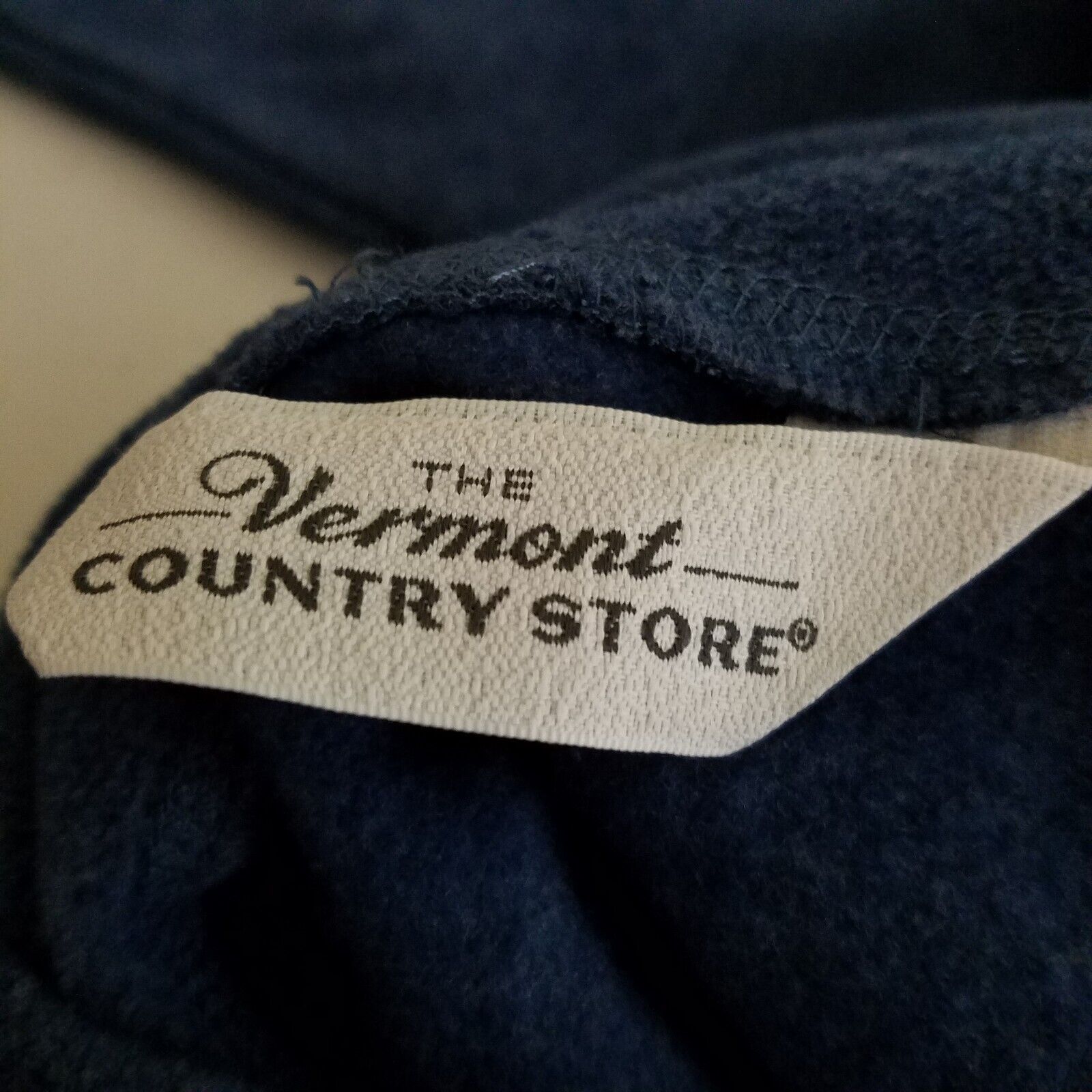 Vintage Vermont Country Store Fleece Cowl Neck Lounge Nightgown Robe Size ONE SIZE - 7 Thumbnail