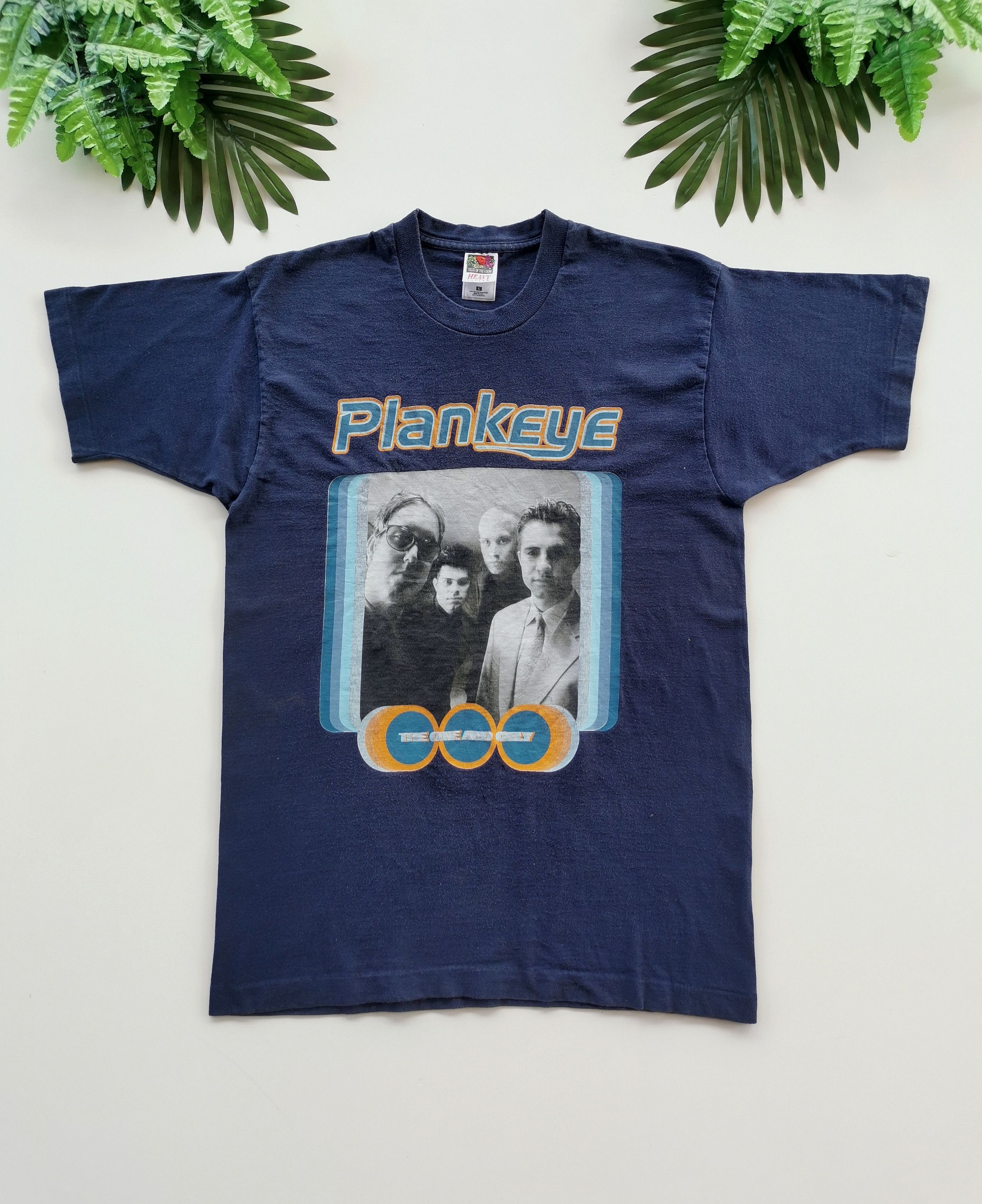 Band Tees × Vintage 90s Vintage Plankeye Band Tshirt Size US M / EU 48-50 / 2 - 1 Thumbnail