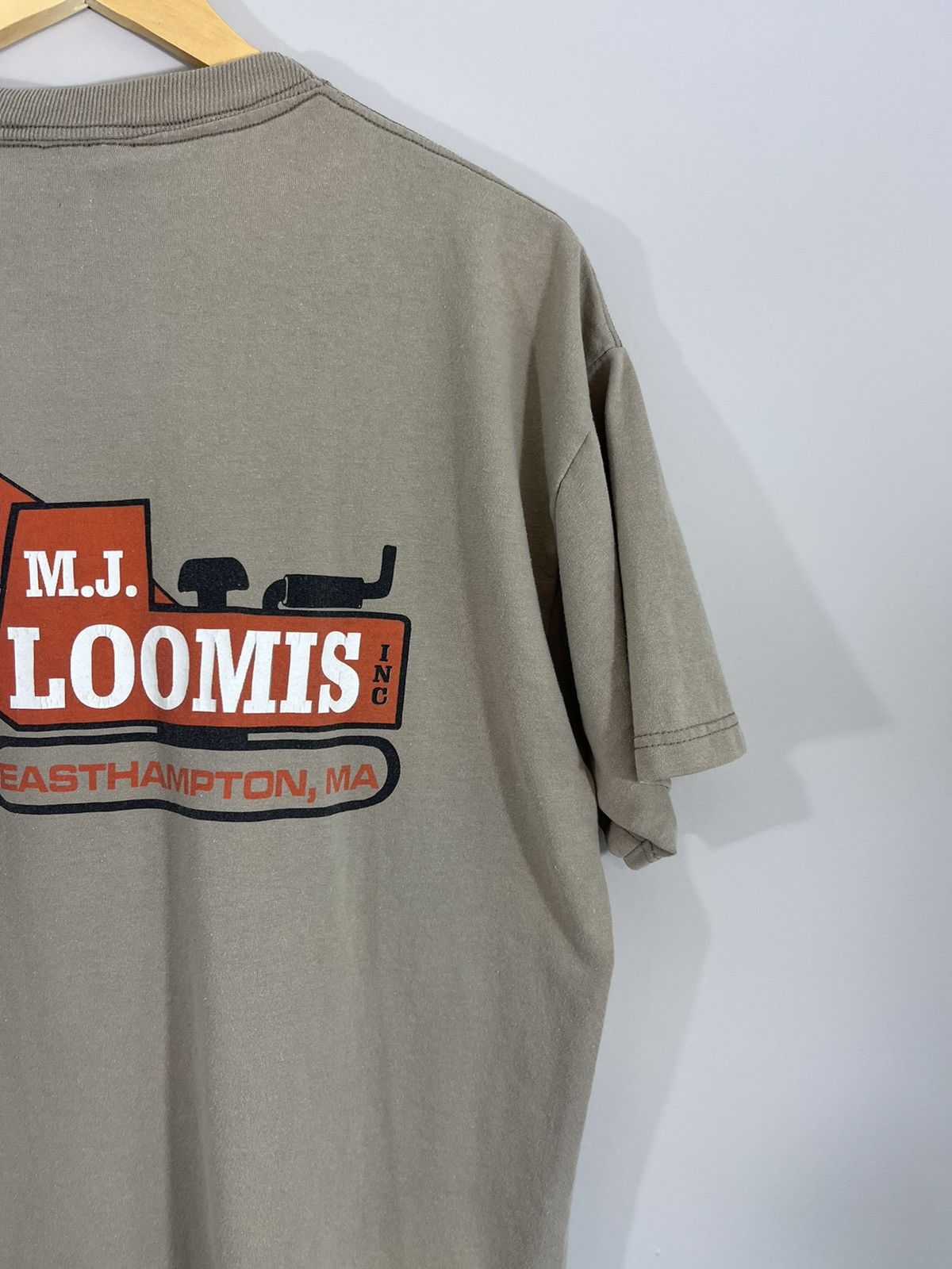 Vintage Vintage Construction Equipment Distressed Boxy Tee Size US XXL / EU 58 / 5 - 9 Thumbnail