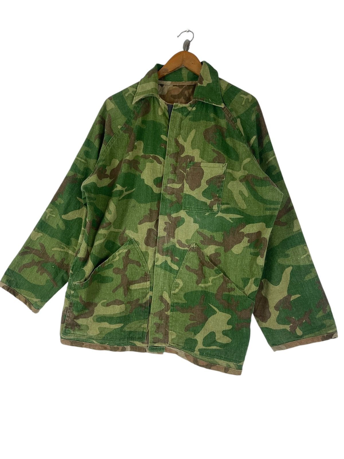 Vintage U.S ARMY REVERSIBLE MILITARY JACKET Size US XL / EU 56 / 4 - 3 Thumbnail