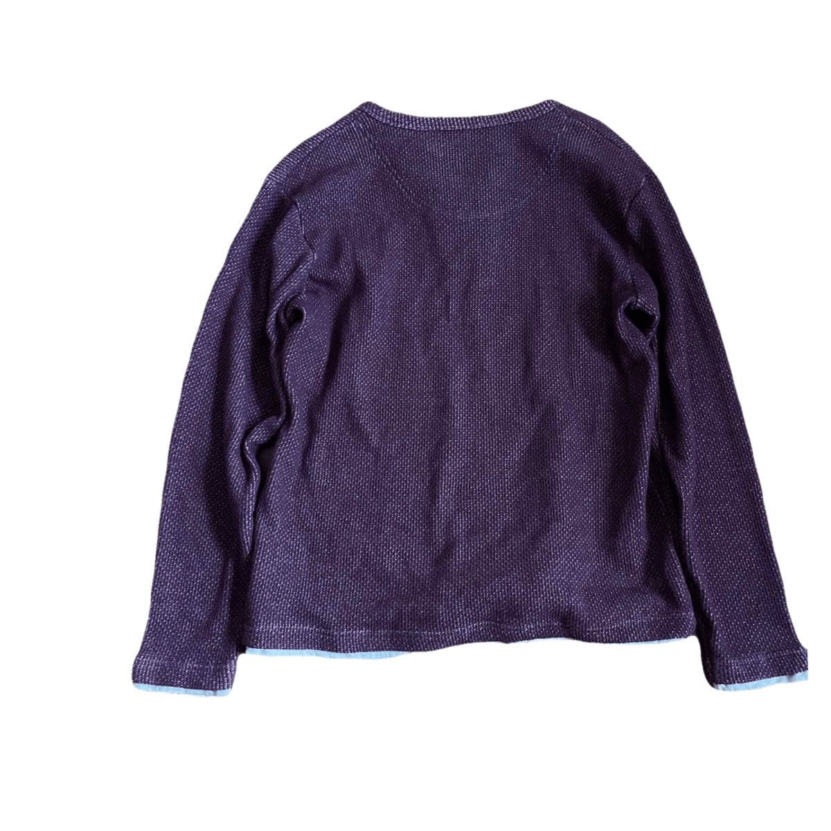If Six Was Nine 2000s Japanese archive double layer knit sweater Size US S / EU 44-46 / 1 - 5 Thumbnail