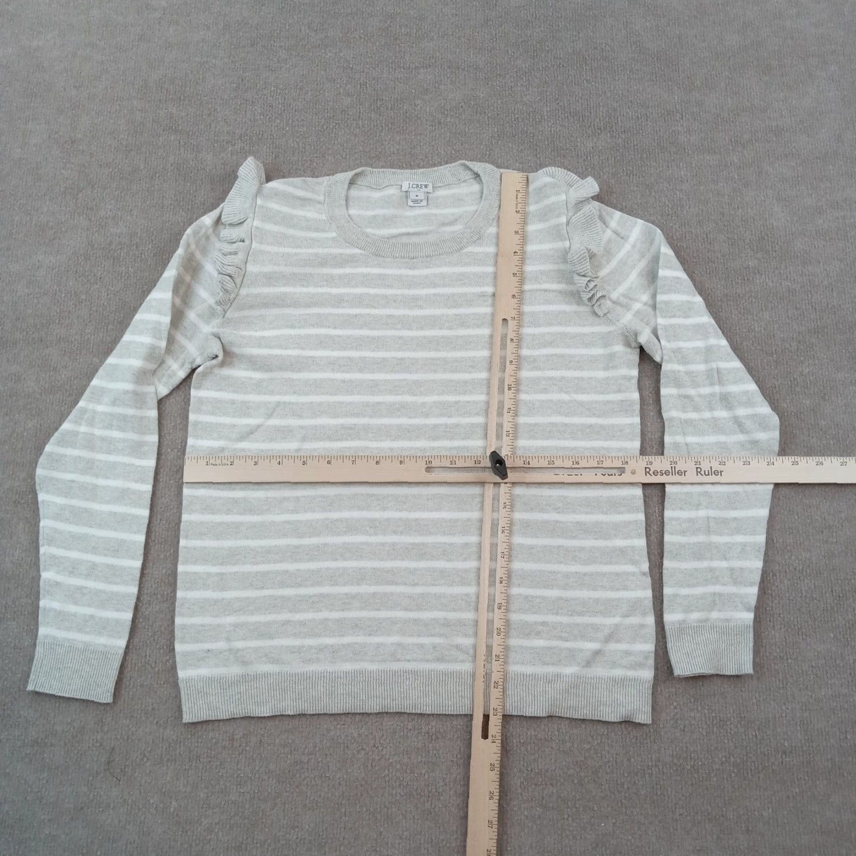 J.Crew J Crew Womens Sweater Medium Gray Size M / US 6-8 / IT 42-44 - 2 Thumbnail