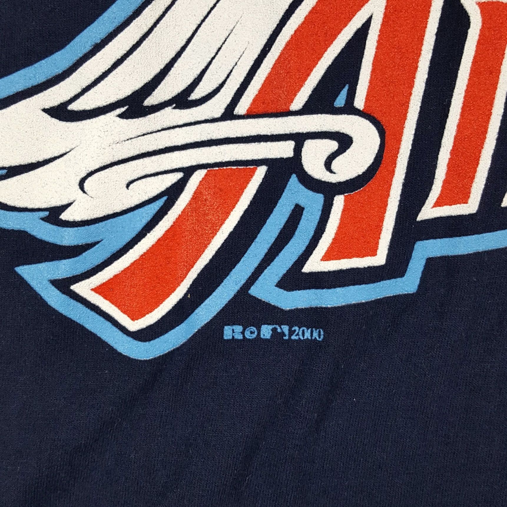 Russell Athletic VINTAGE Los Angeles Angels Men's MLB Baseball T Shirt Henley 2000s Y2K Size L Blue Cotton Russell Athletic Embroidered Logo Crew Neck Short Sleeve Size US L / EU 52-54 / 3 - 4 Thumbnail