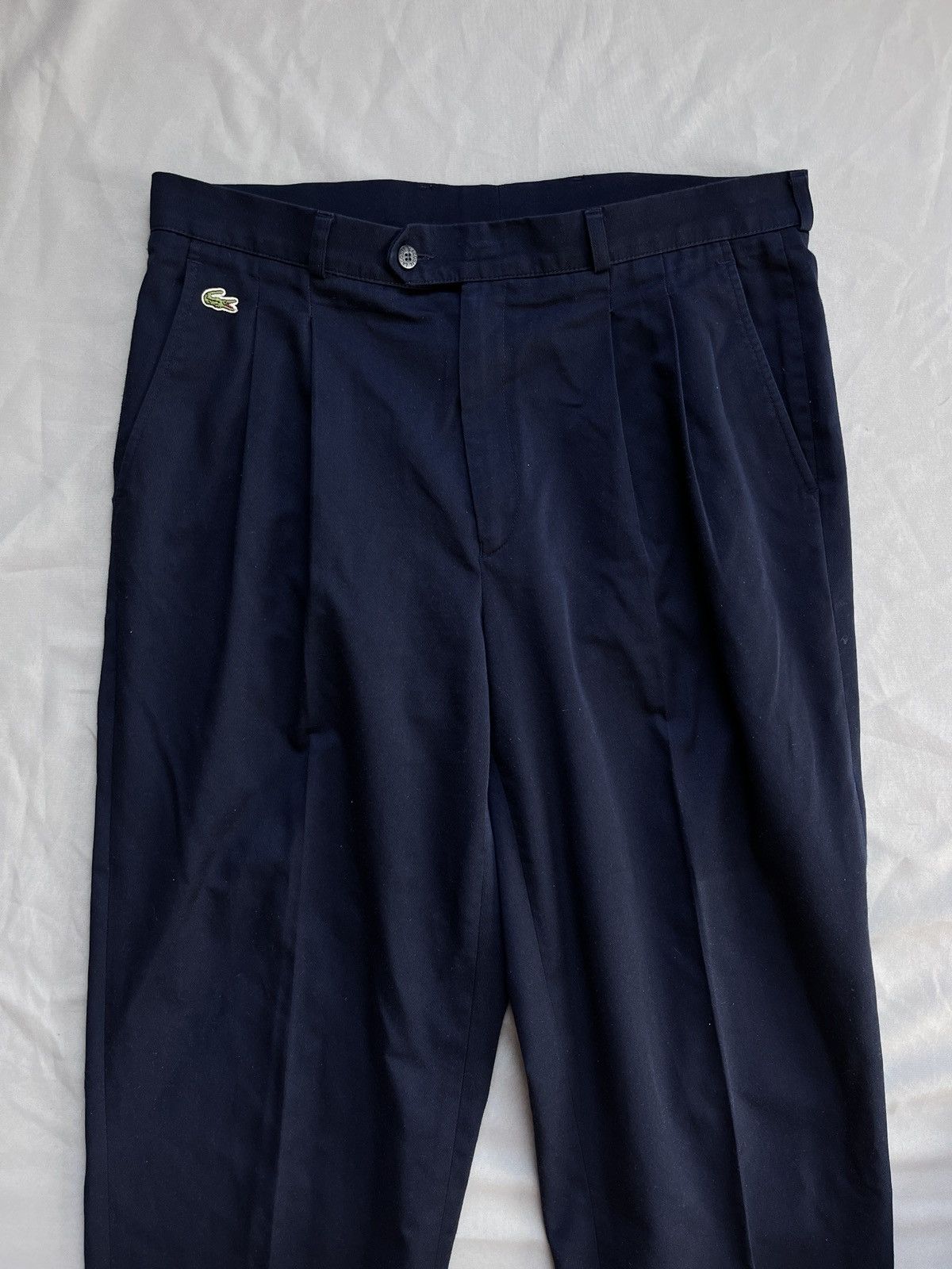 Lacoste Lacoste Chemise Blue Navy Vintage Classic Pants Size US 34 / EU 50 - 3 Thumbnail