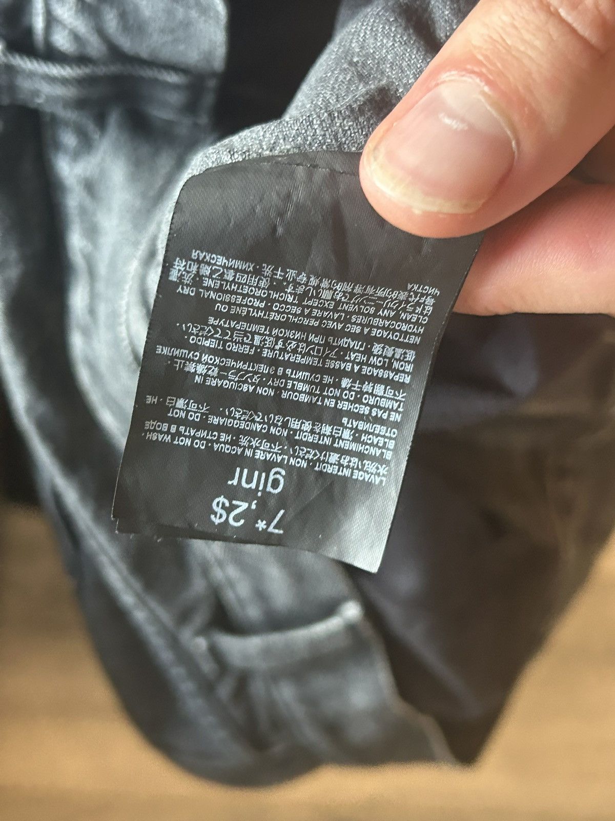 Saint Laurent Paris Black D02 M/SK-LW Jeans Size US 32 / EU 48 - 18 Thumbnail