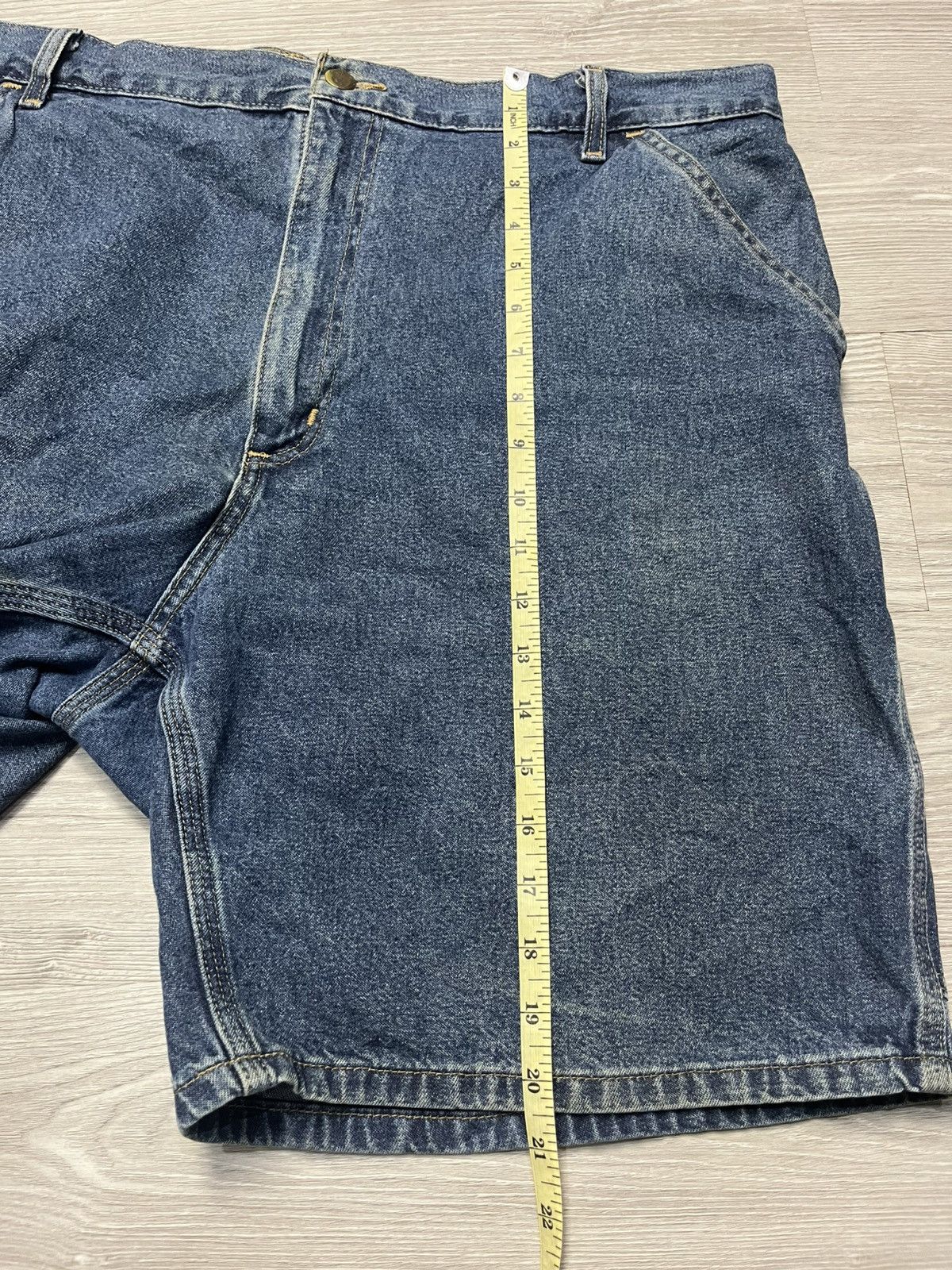 Carhartt Faded Denim Vintage Carhartt Short Carpenter Pants Size US 40 / EU 56 - 12 Thumbnail