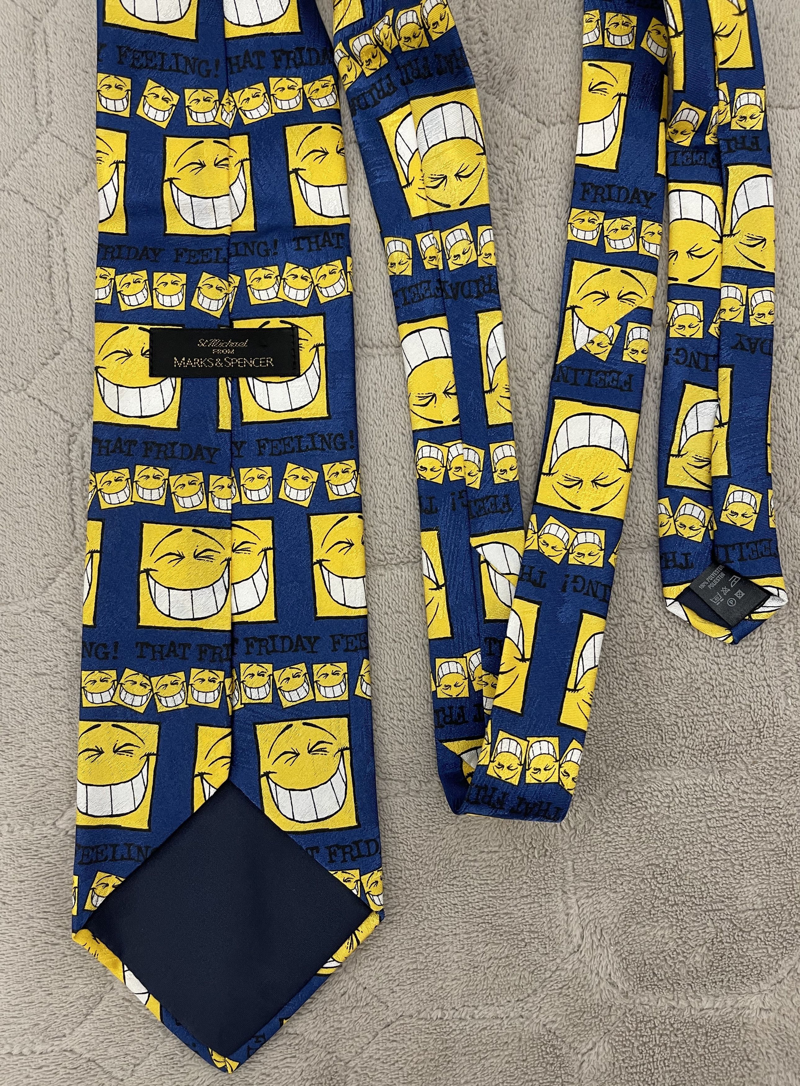 Marks & Spencer × Vintage Marks And Spencer Vintage Tie Size ONE SIZE - 2 Thumbnail