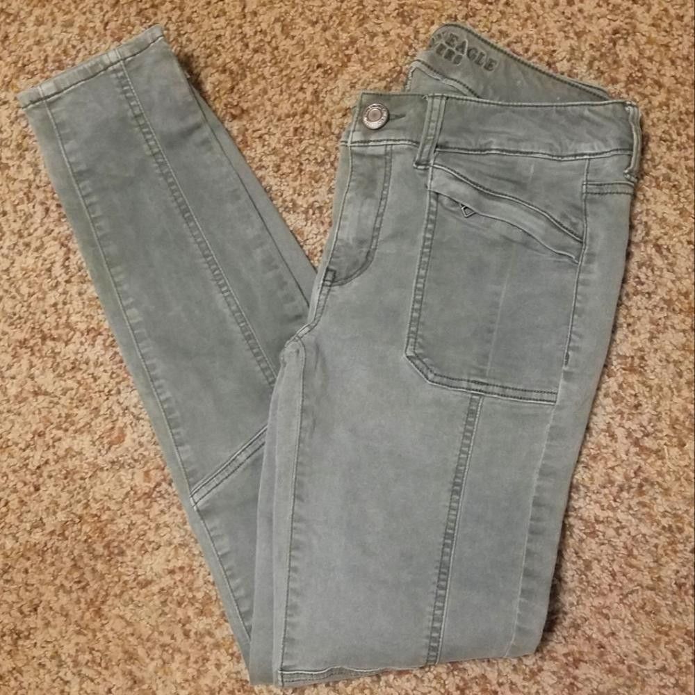 American Eagle Outfitters American Eagle Super Stretch Jegging Size 2 Size 26" / US 2 / IT 38 - 1 Thumbnail