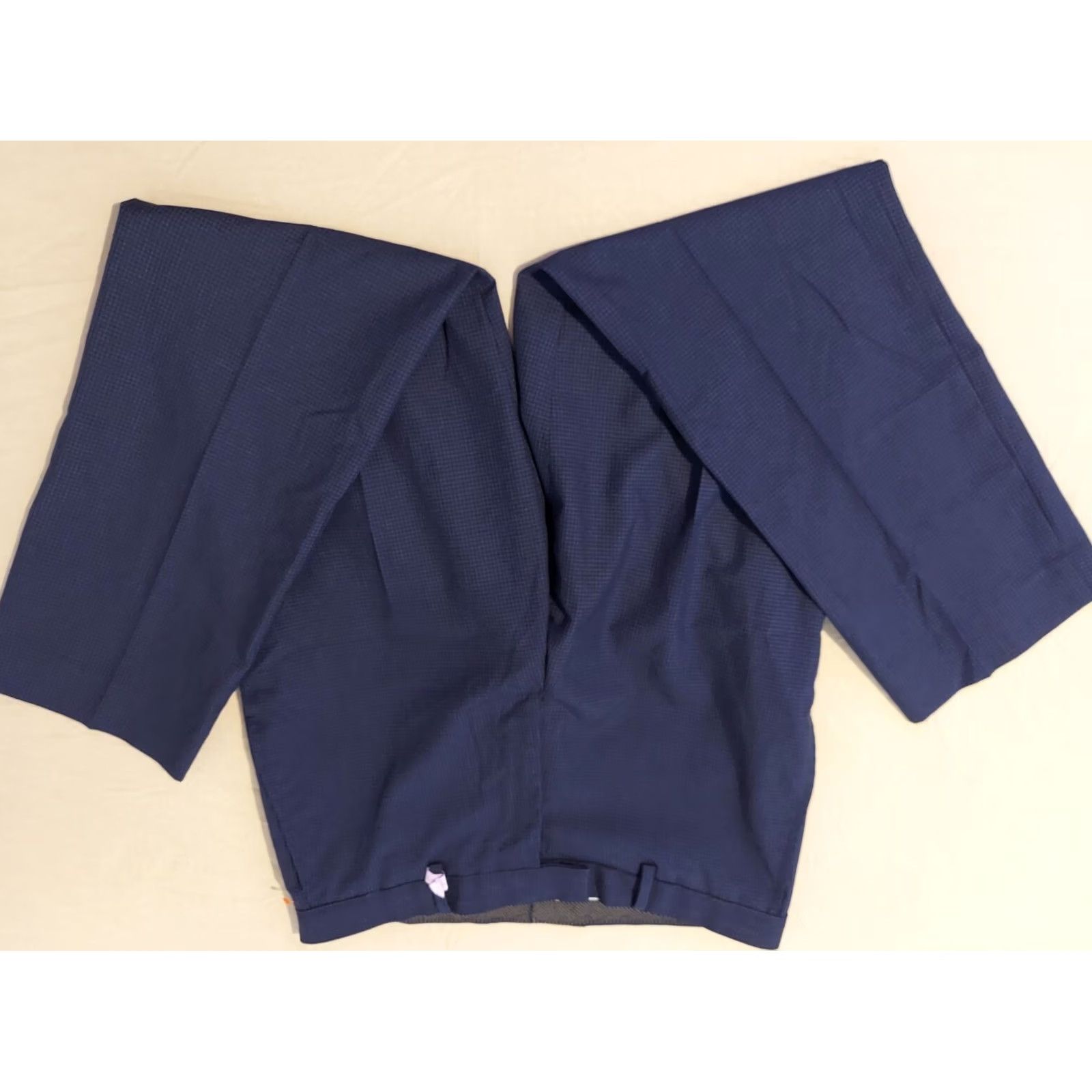 Banana Republic Mens Banana Republic Pants 32x30 Navy Blue Slack Chino Khaki Dress Trouser Size US 32 / EU 48 - 3 Thumbnail