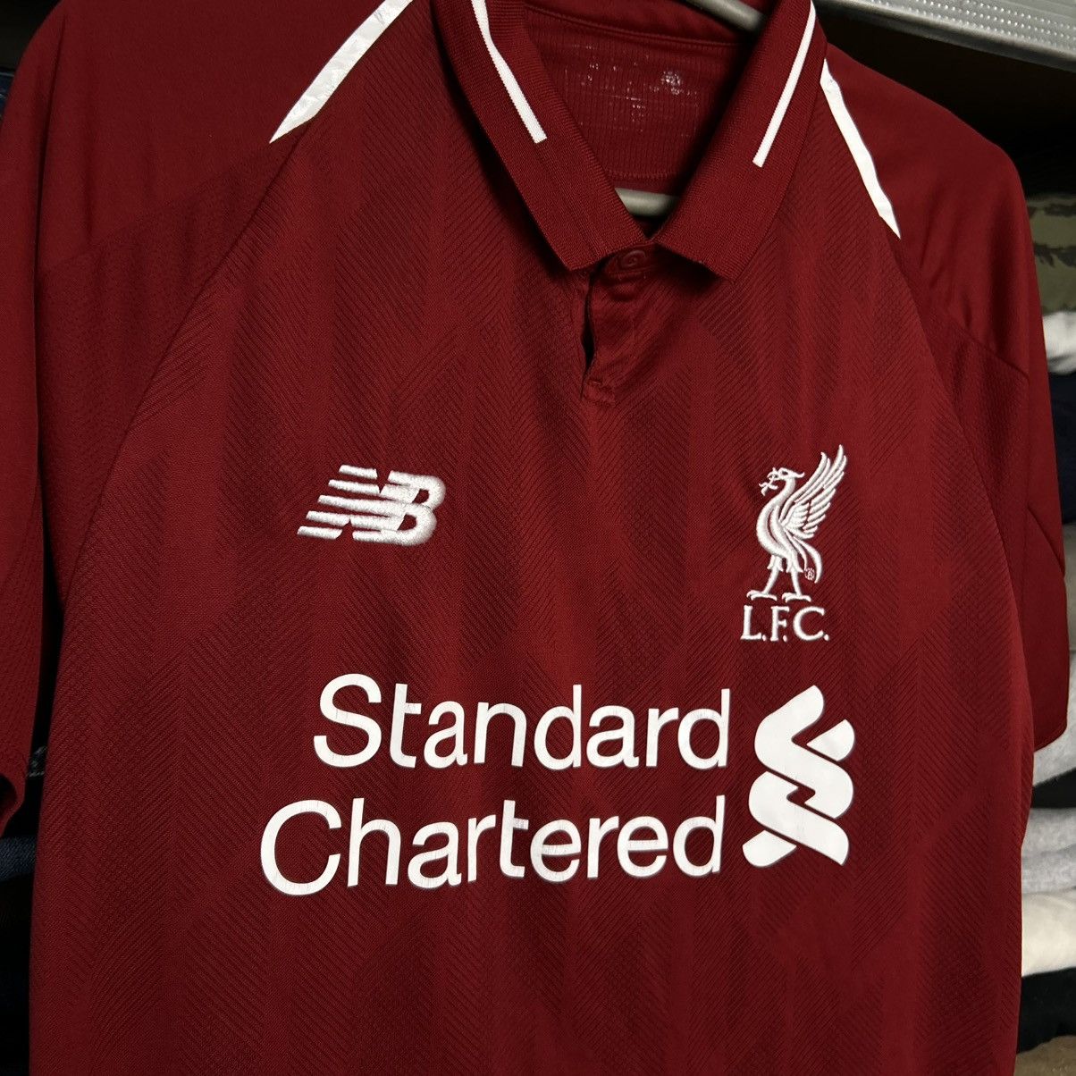 New Balance Mens New Balance Liverpool home Soccer jersey size S Size US S / EU 44-46 / 1 - 2 Thumbnail