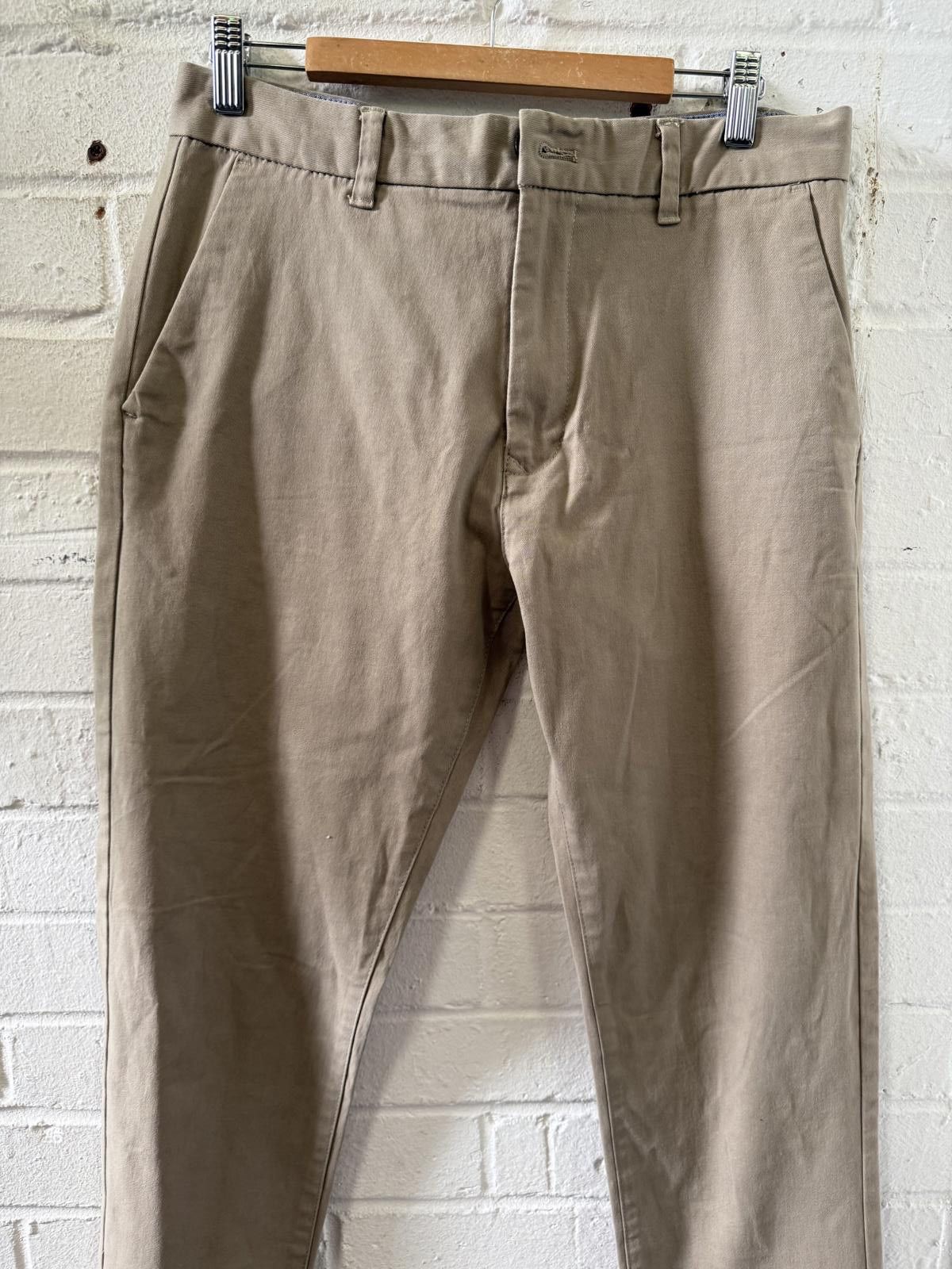 NEXT Next Men's Khaki Chino Pants Size 31x30 Size US 31 - 3 Thumbnail