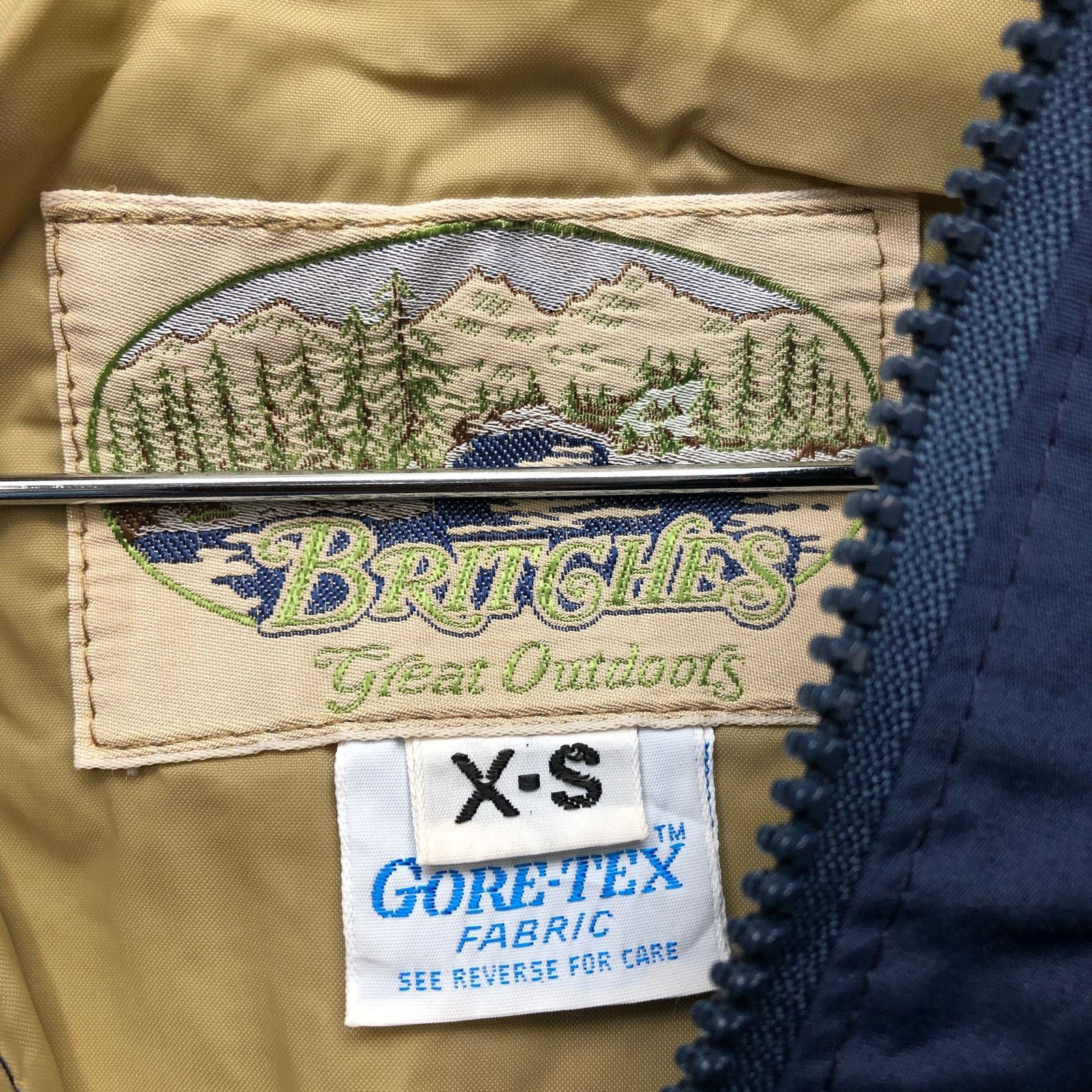 Britches Vintage Britches Great Parka Jacket Hoodie Womens XS Navy Size XS / US 0-2 / IT 36-38 - 3 Thumbnail