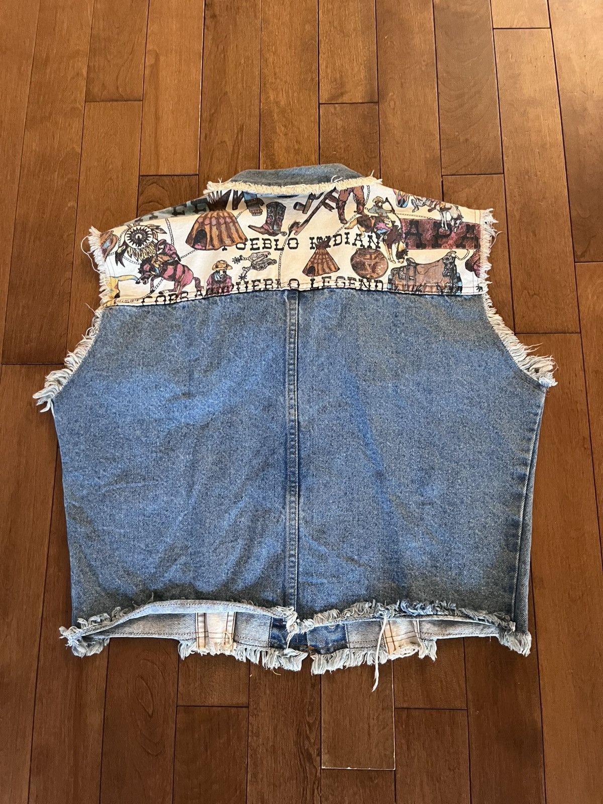 Vintage Vintage cobra denim vest Size US XL / EU 56 / 4 - 4 Thumbnail