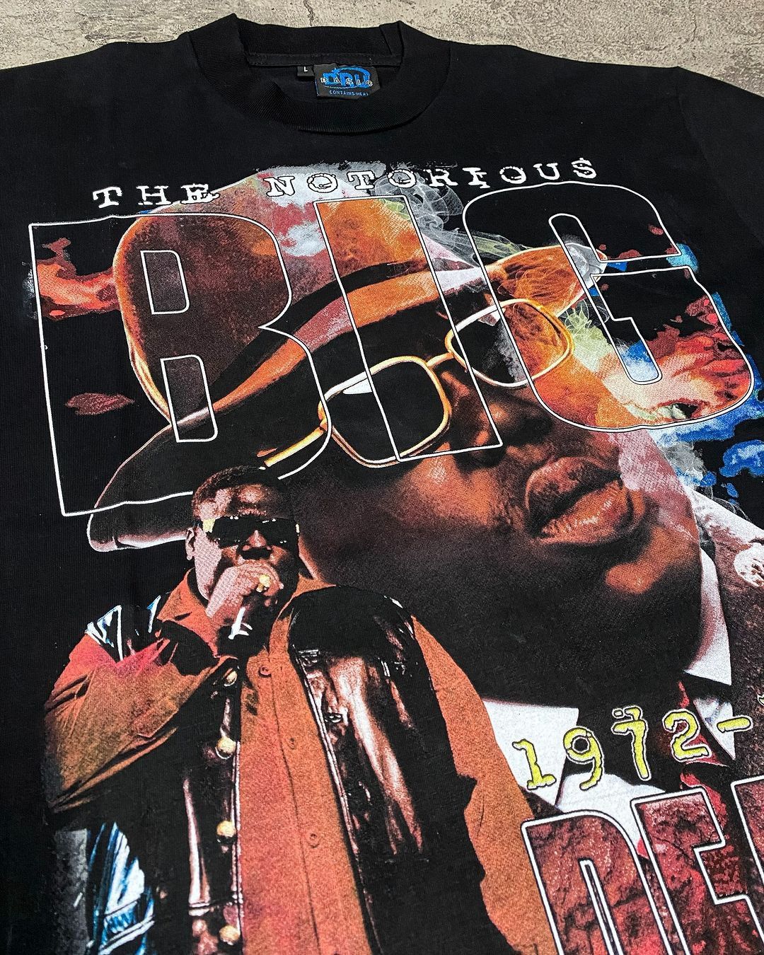 Rap Tees × Vintage The Notorious Big Bootlegtee Size US XL / EU 56 / 4 - 3 Thumbnail