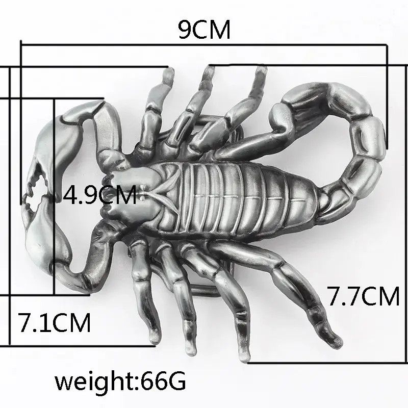 Designer Scorpion Y2k Streetwear Buckle Size ONE SIZE - 4 Thumbnail