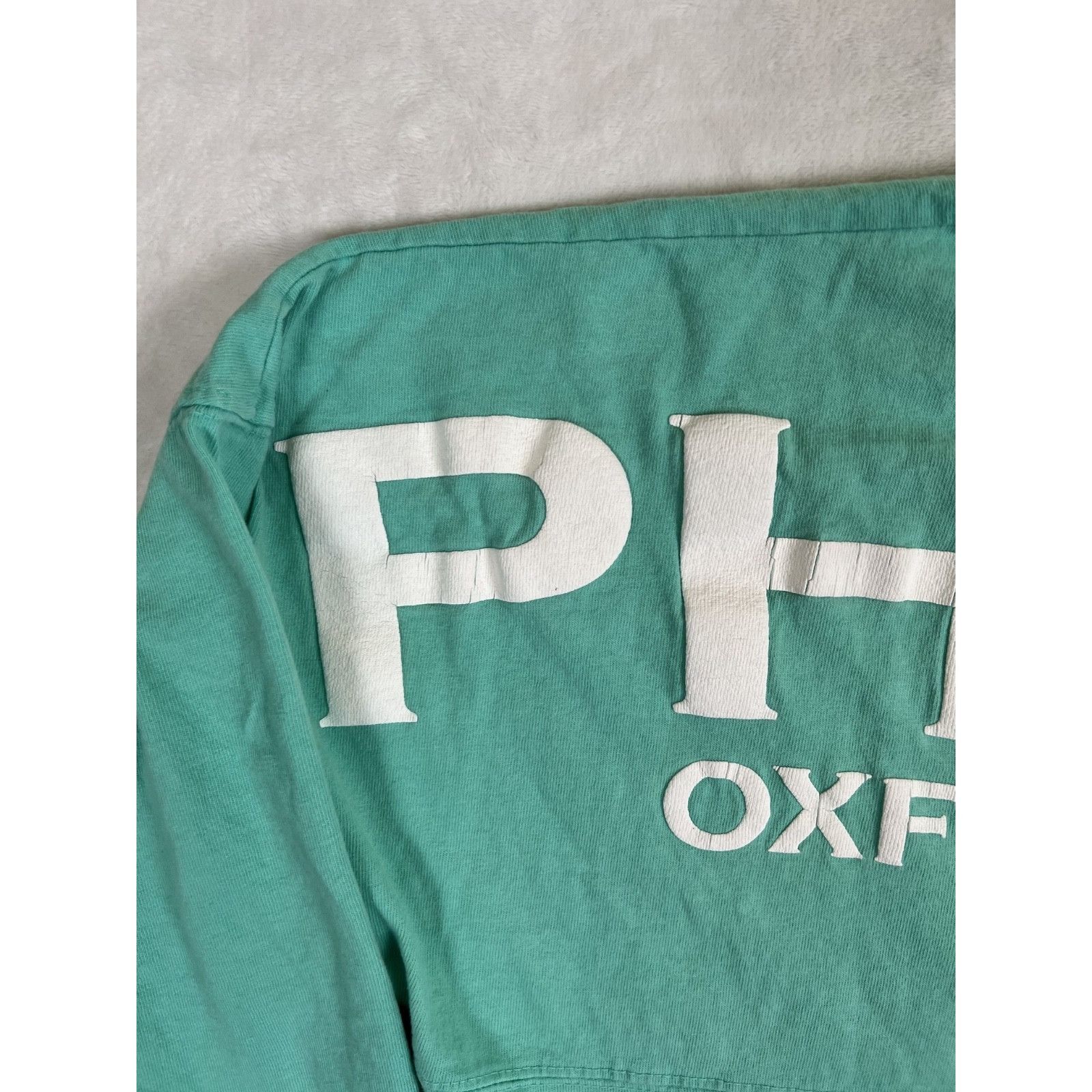 Other Phi Mu Oxford Ohio Spirit Jersey Long Sleeve Shirt Size Smal Size S / US 4 / IT 40 - 7 Thumbnail