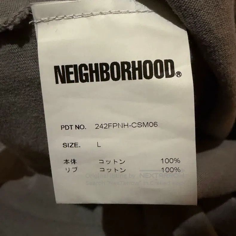 Neighborhood Neighborhood Distressed Short Sleeve Sweatshirt Size US L / EU 52-54 / 3 - 7 Thumbnail