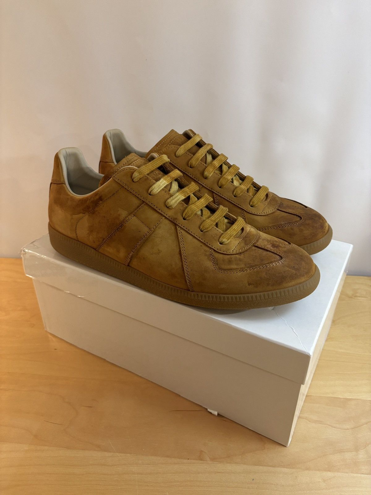 Maison Margiela Margiela MM1 Air Force 1 AF1 Sneaker 43 Black Grailed