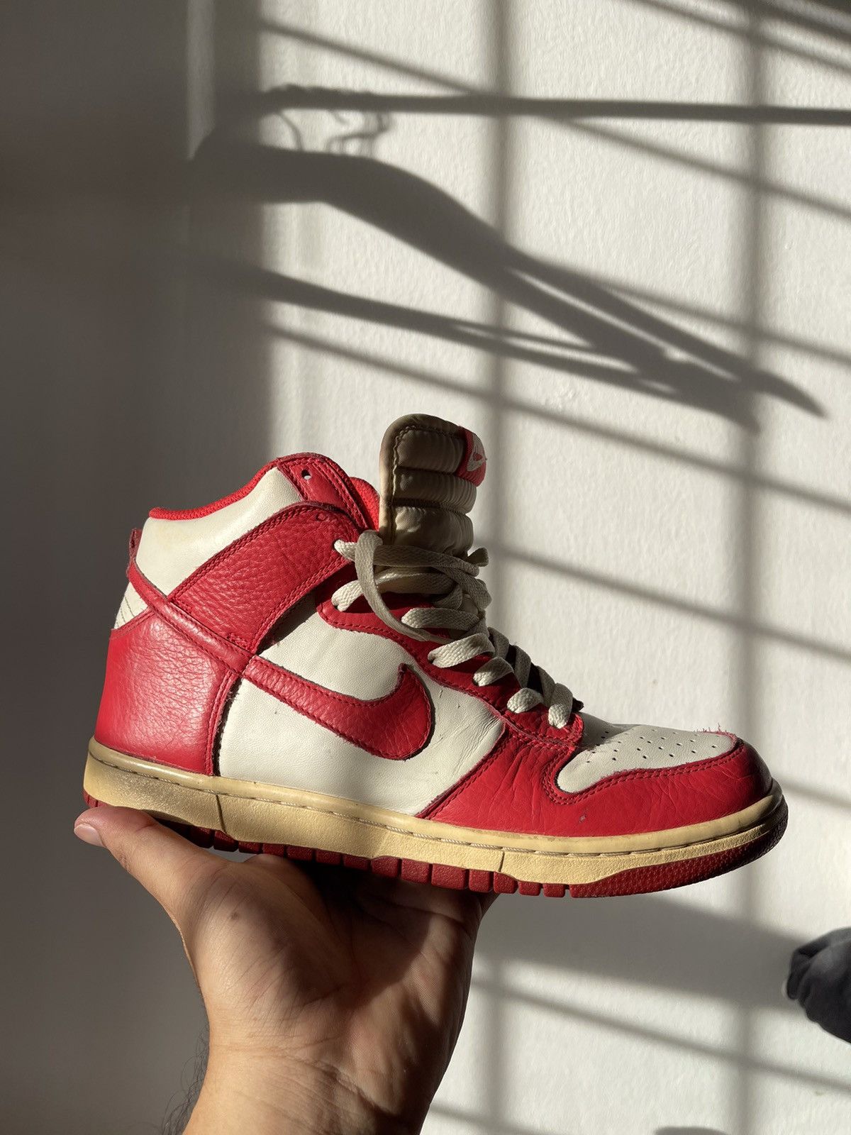 Nike Nike Dunk Red/White Size US 8.5 / EU 41-42 - 8 Thumbnail