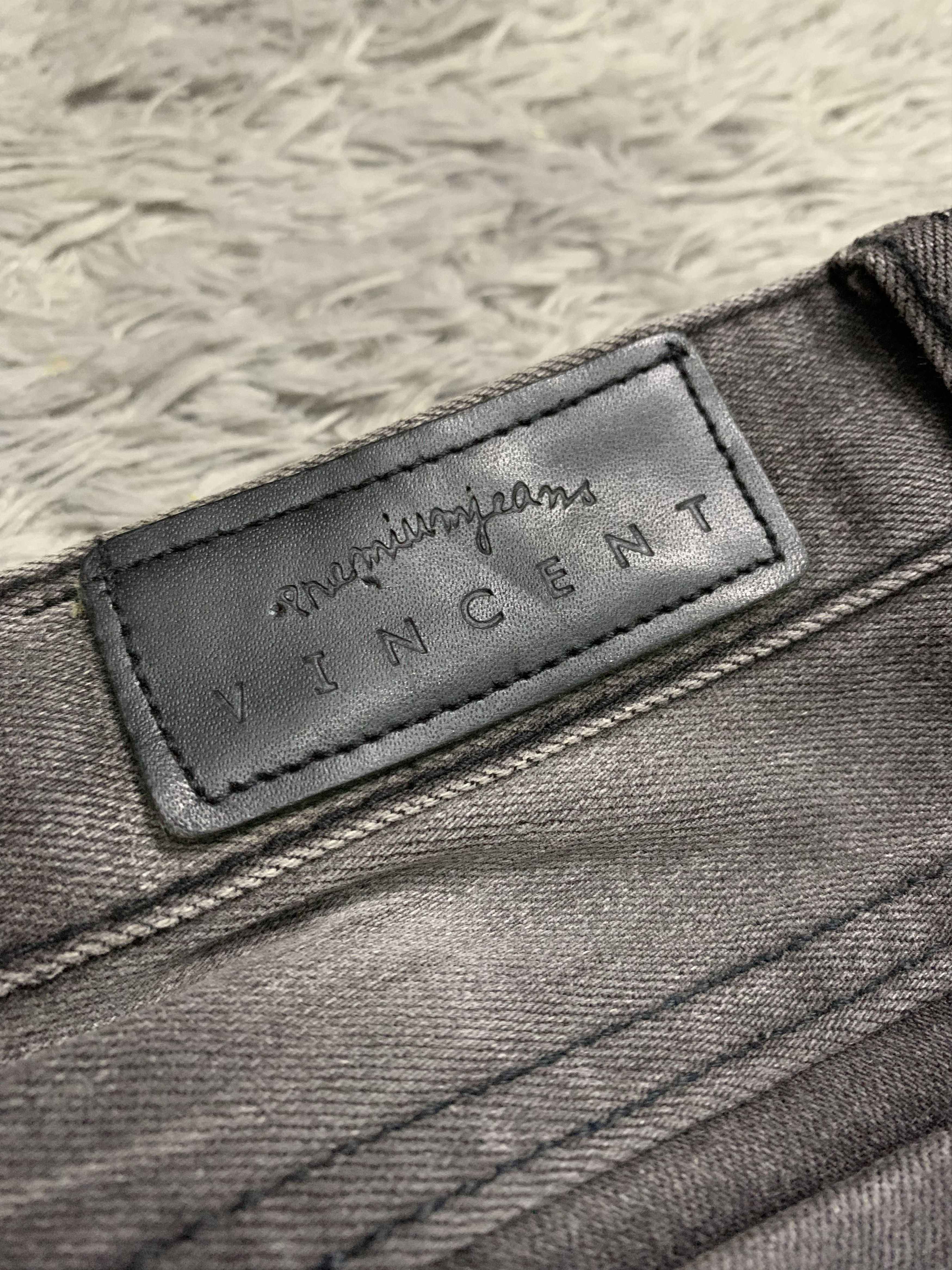 Japanese Brand Time-Worn Essentials Bikers Denim Balmain Style Size US 29 - 10 Thumbnail