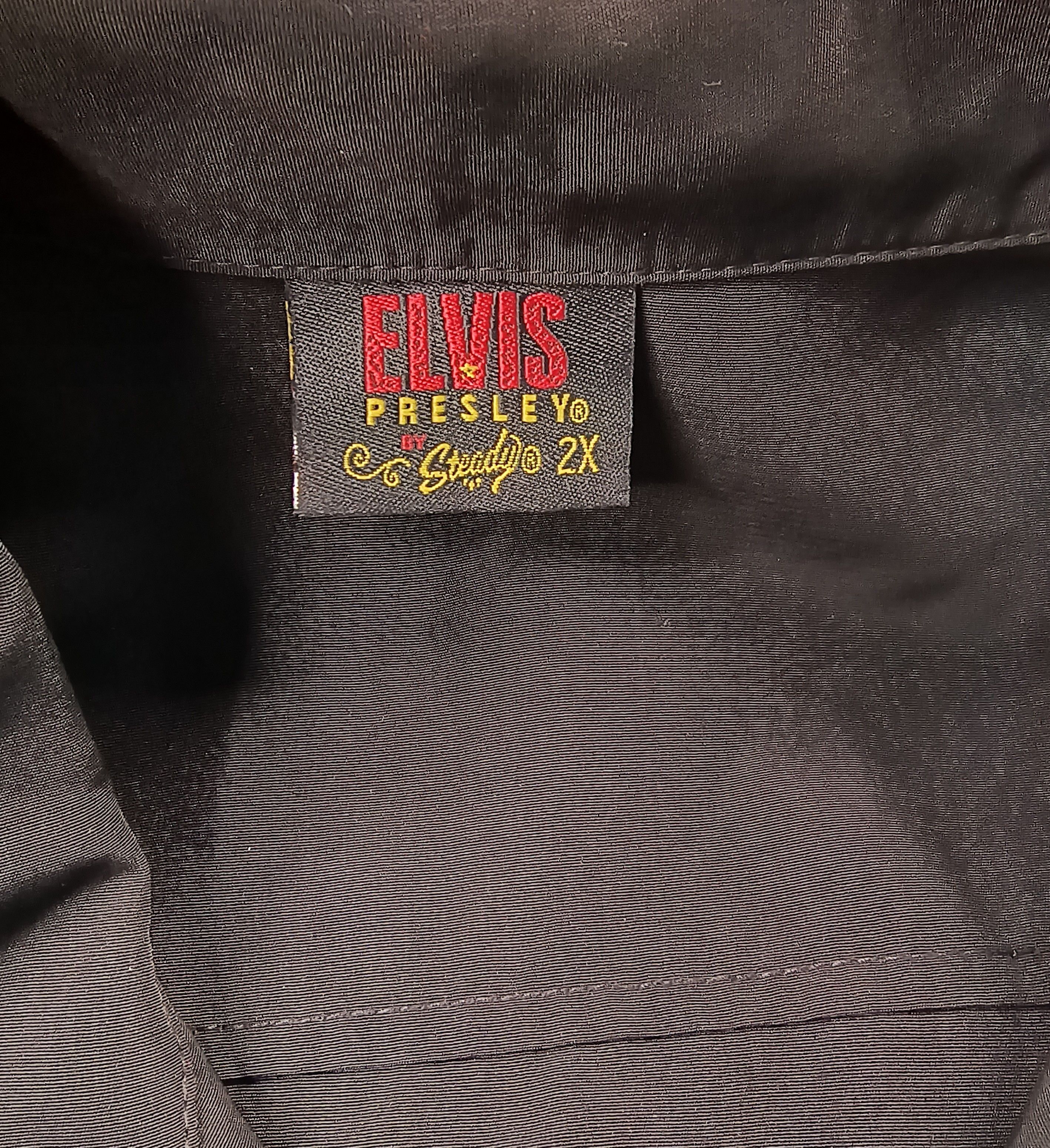 Vintage DSWT Vintage Elvis Presley 90s button up shirt Size US XXL / EU 58 / 5 - 8 Thumbnail