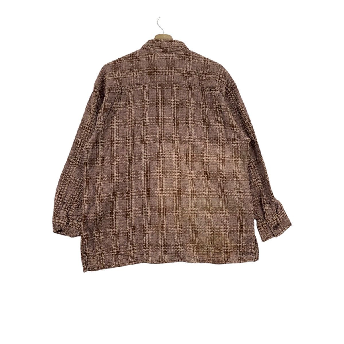 Other STONE ISLAND GARMENT Check Tartan Brown Button Up Casual Size US M / EU 48-50 / 2 - 3 Thumbnail