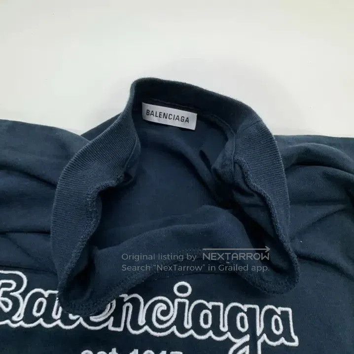 Balenciaga Balenciaga Logo Cotton Crew Neck Short Sleeve Tee. Size US XS / EU 42 / 0 - 3 Thumbnail