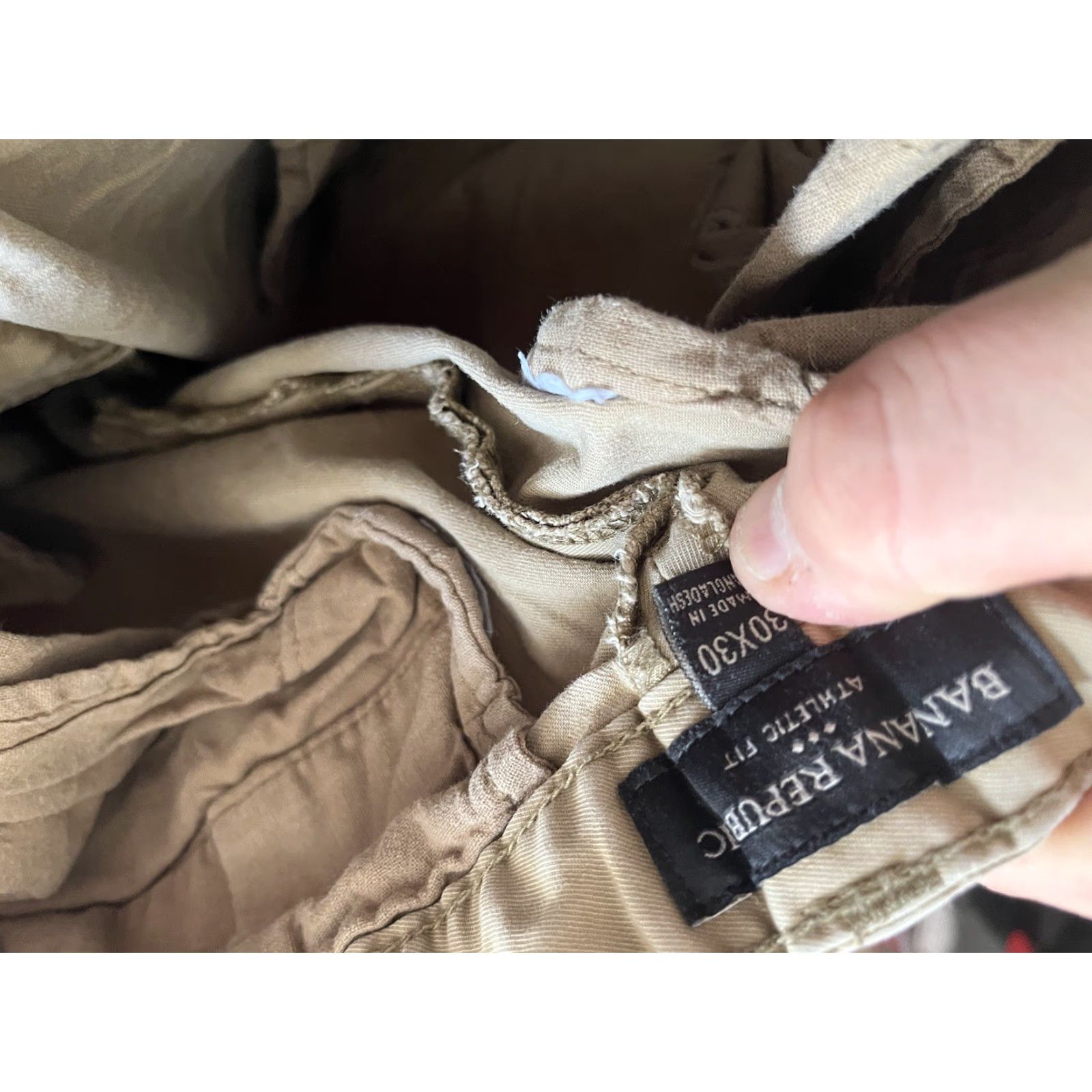 Banana Republic Banana Republic Men’s Chino Slim Athletic Fit Pants Beige 30x30 Pants Mens Beige 30x30 Chino Slim Athletic Fit Banana Republic Size US 30 / EU 46 - 6 Thumbnail