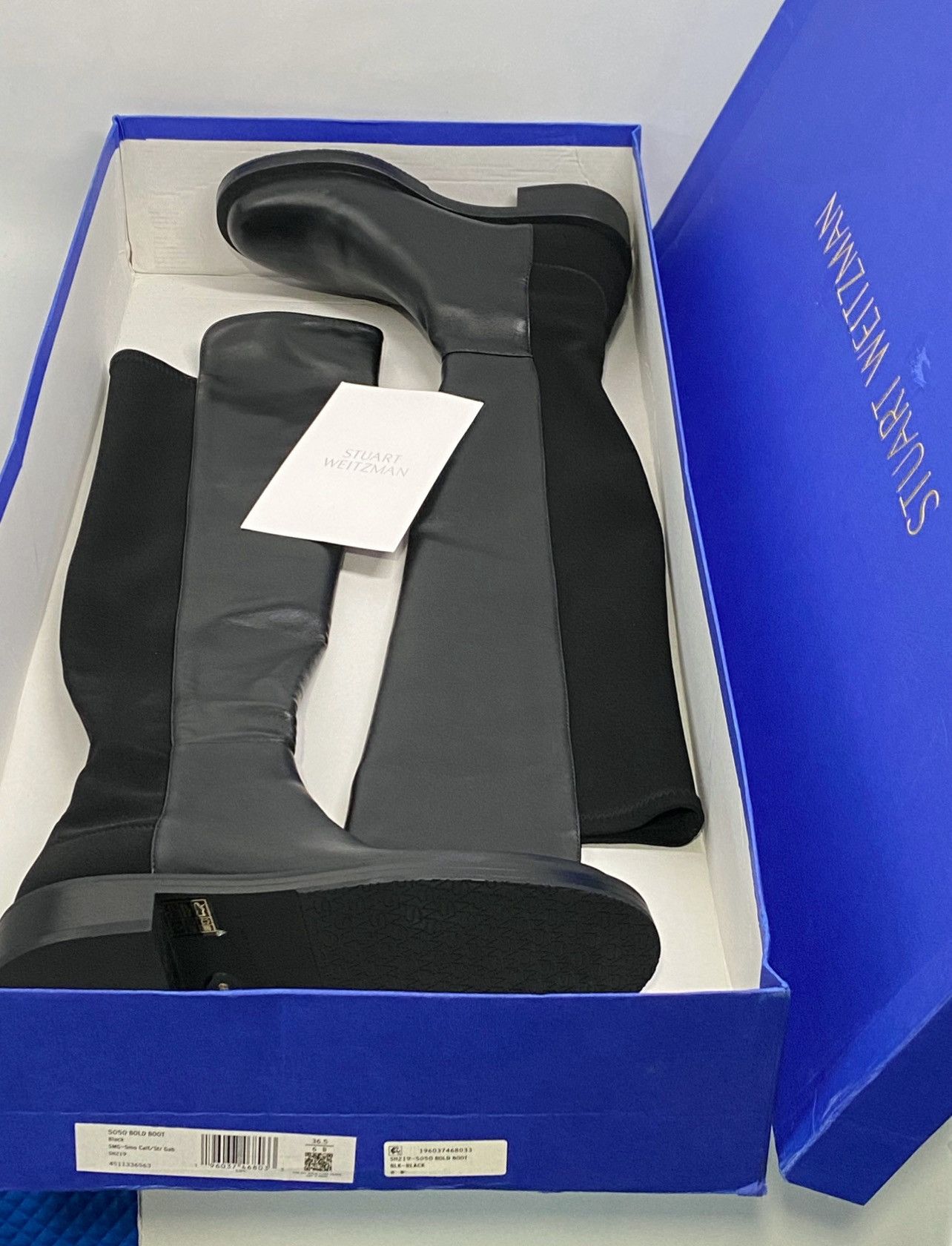 Stuart Weitzman Stuart Weitzman Leather Over-The-Knee Boots size 6 Size US 6 / IT 36 - 12 Thumbnail