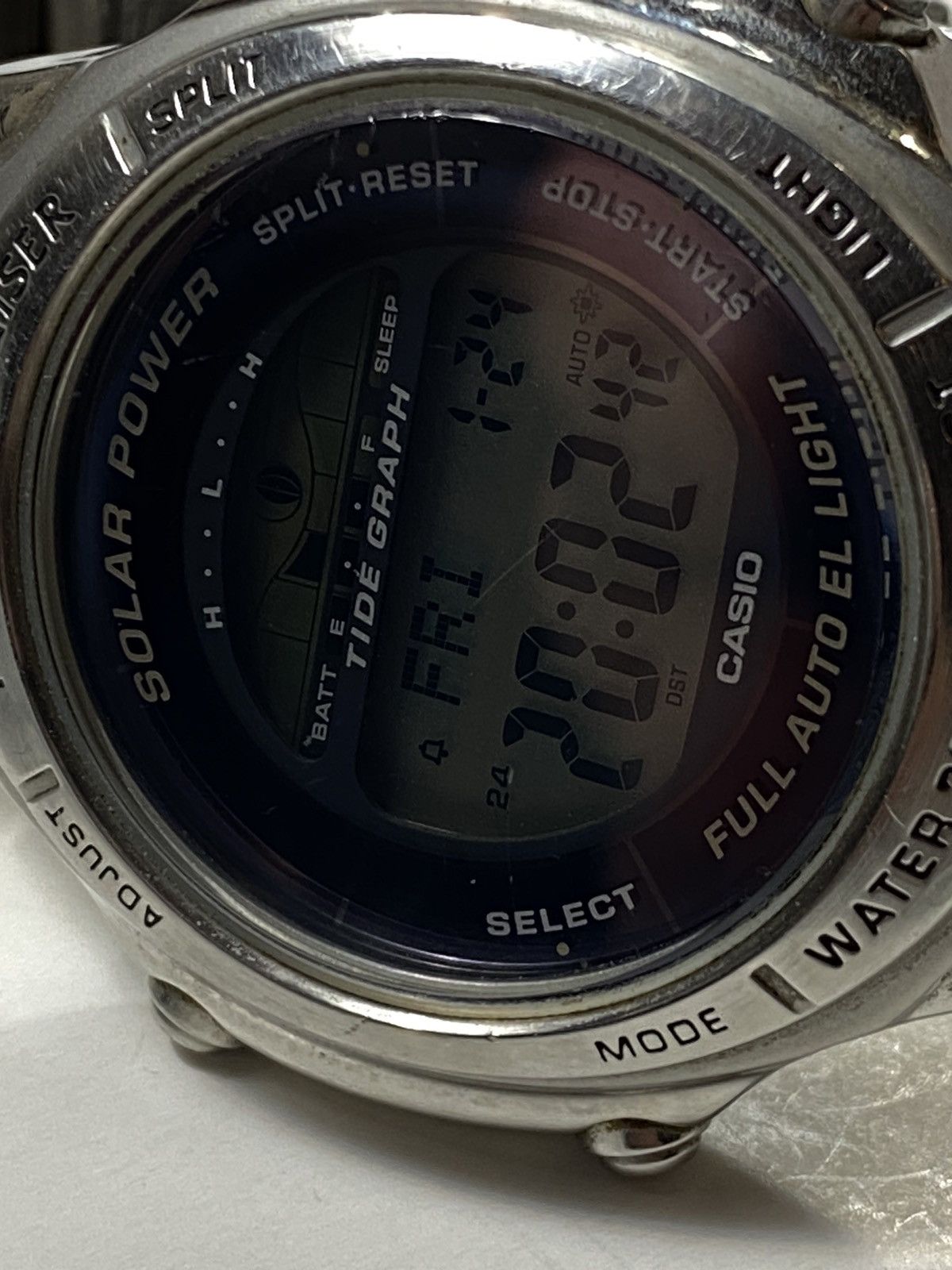 Casio × Japanese Brand × Vintage Casio Timber Cruiser Solar Watch - Tide Graph 20BAR Size ONE SIZE - 3 Thumbnail