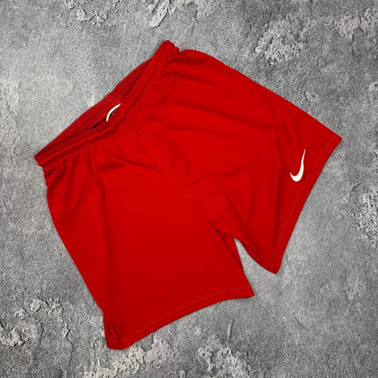 Nike Nike vintage red shorts track pant small swoosh Size US 38 / EU 54 - 1 Thumbnail