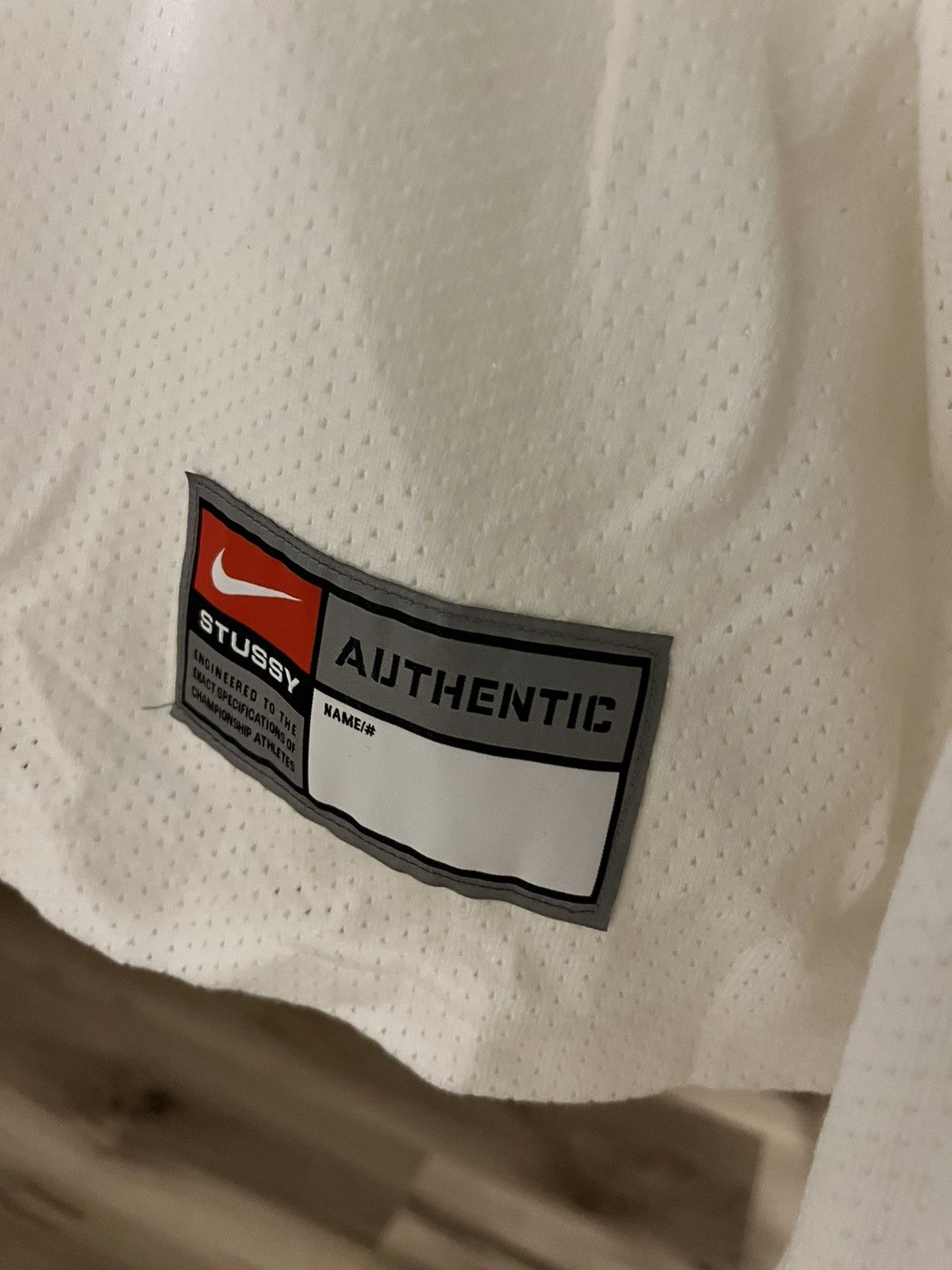 Nike × Stussy Stussy x Nike Dri-FIT Mesh Jersey – (Medium) – Sail – New Size US M / EU 48-50 / 2 - 5 Thumbnail