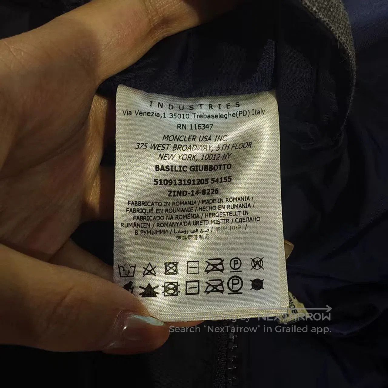 Moncler moncler black label down coat, size 2. Size US M / EU 48-50 / 2 - 6 Thumbnail