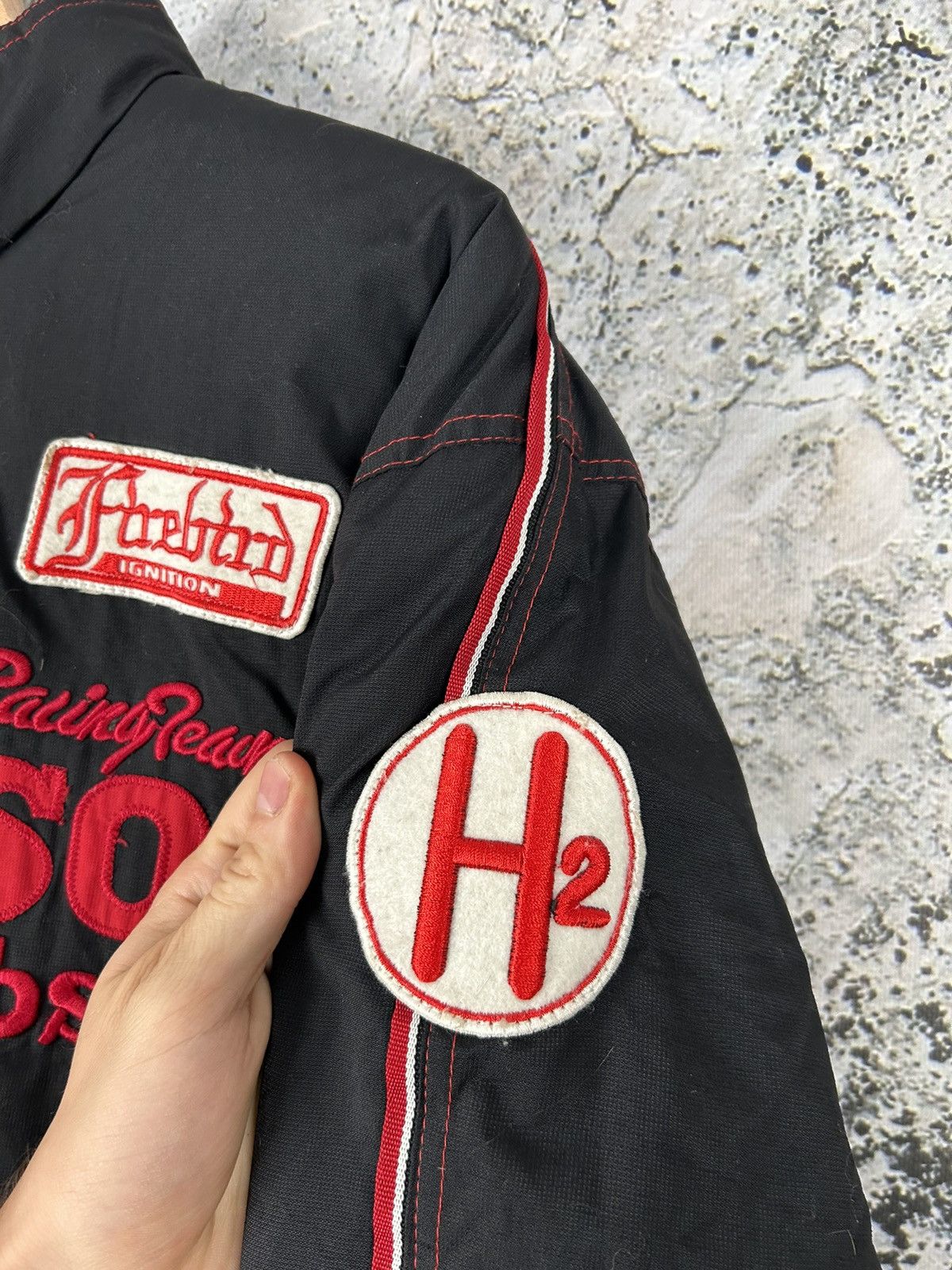 Vintage Vintage Harrison Gibson Racing Jacket Streetwear 90s Size US XXL / EU 58 / 5 - 4 Thumbnail