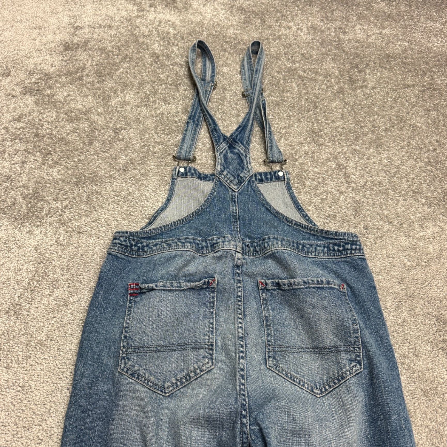 Vintage VINTAGE BDG Denim Overalls Jumper Womens 26 Blue Medium Wash Cotton Casual Size XXL / US 16-18 / IT 52-54 - 3 Thumbnail