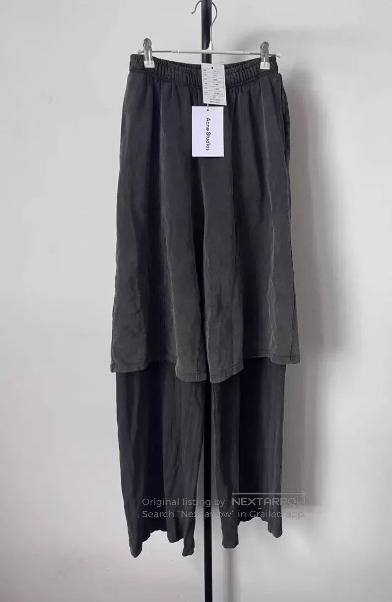 Acne Studios Acne Studios size XXS Loose Comfort Logo Embroidery Patchwo Size 27" / US 4 / IT 40 - 1 Thumbnail