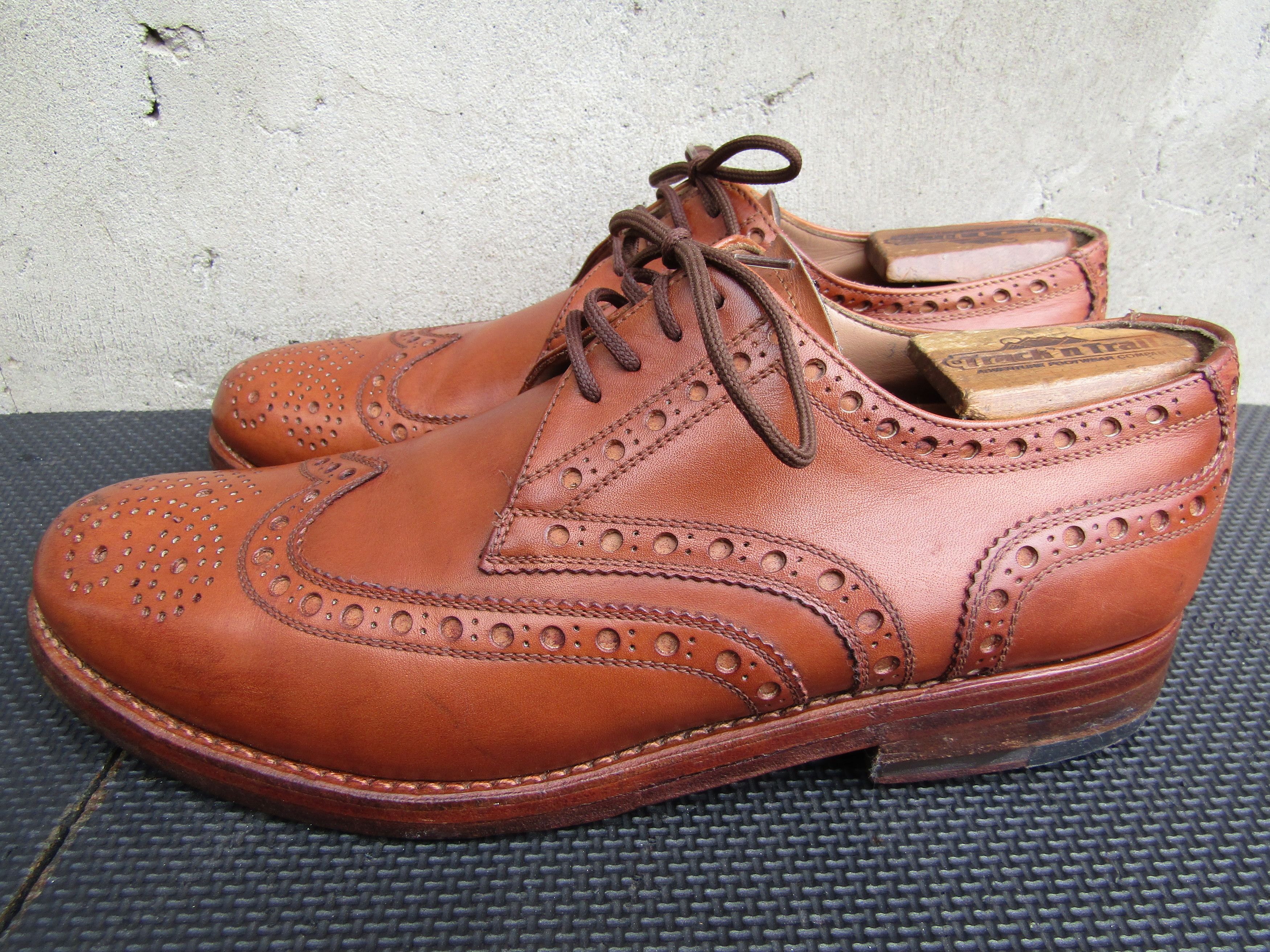 Heinrich Dinkelacker Heinrich Dinkelacker Brown Leather Brogue Dress Size US 9 / EU 42 - 3 Thumbnail