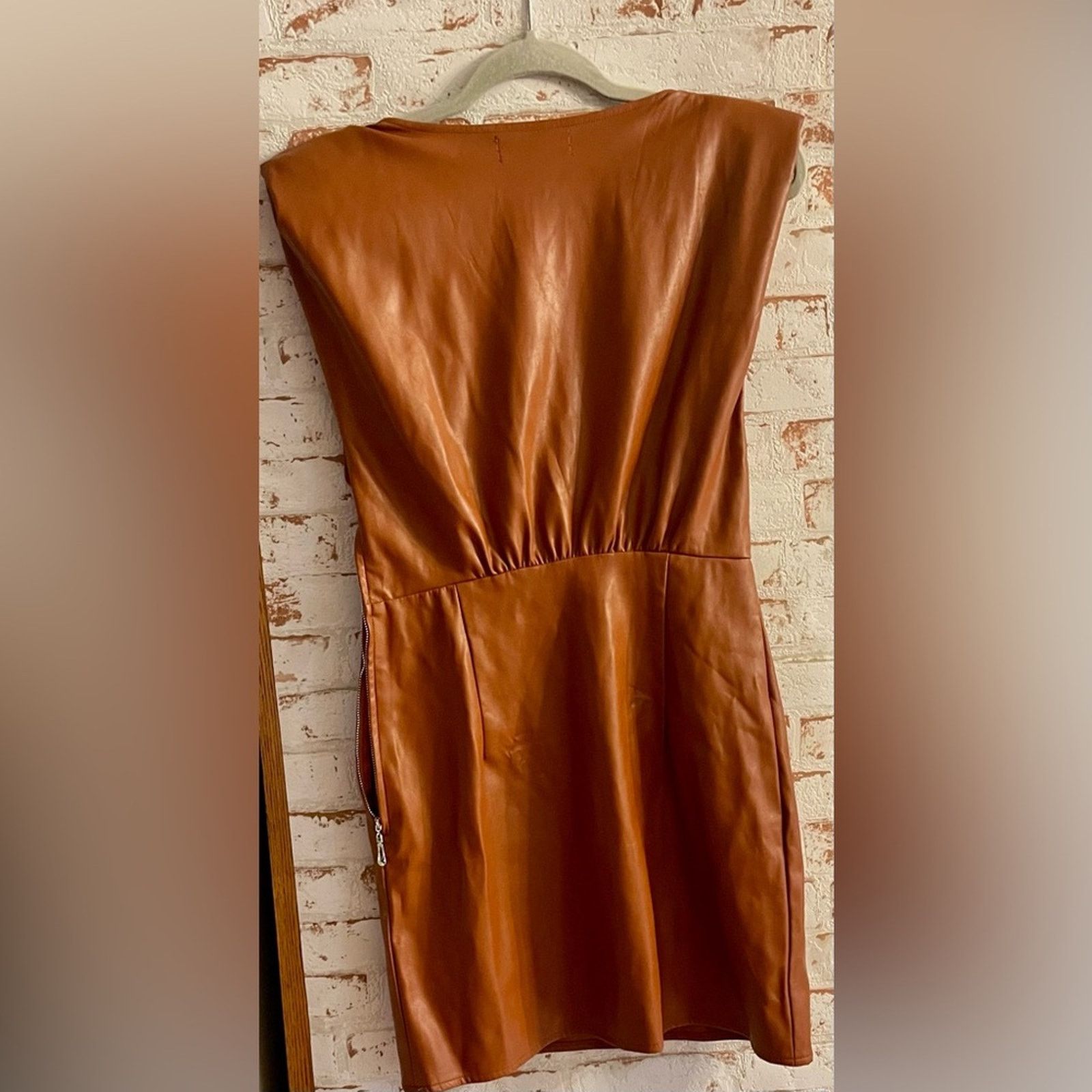 & Other Stories En Saison Faux Leather Dress | Grailed