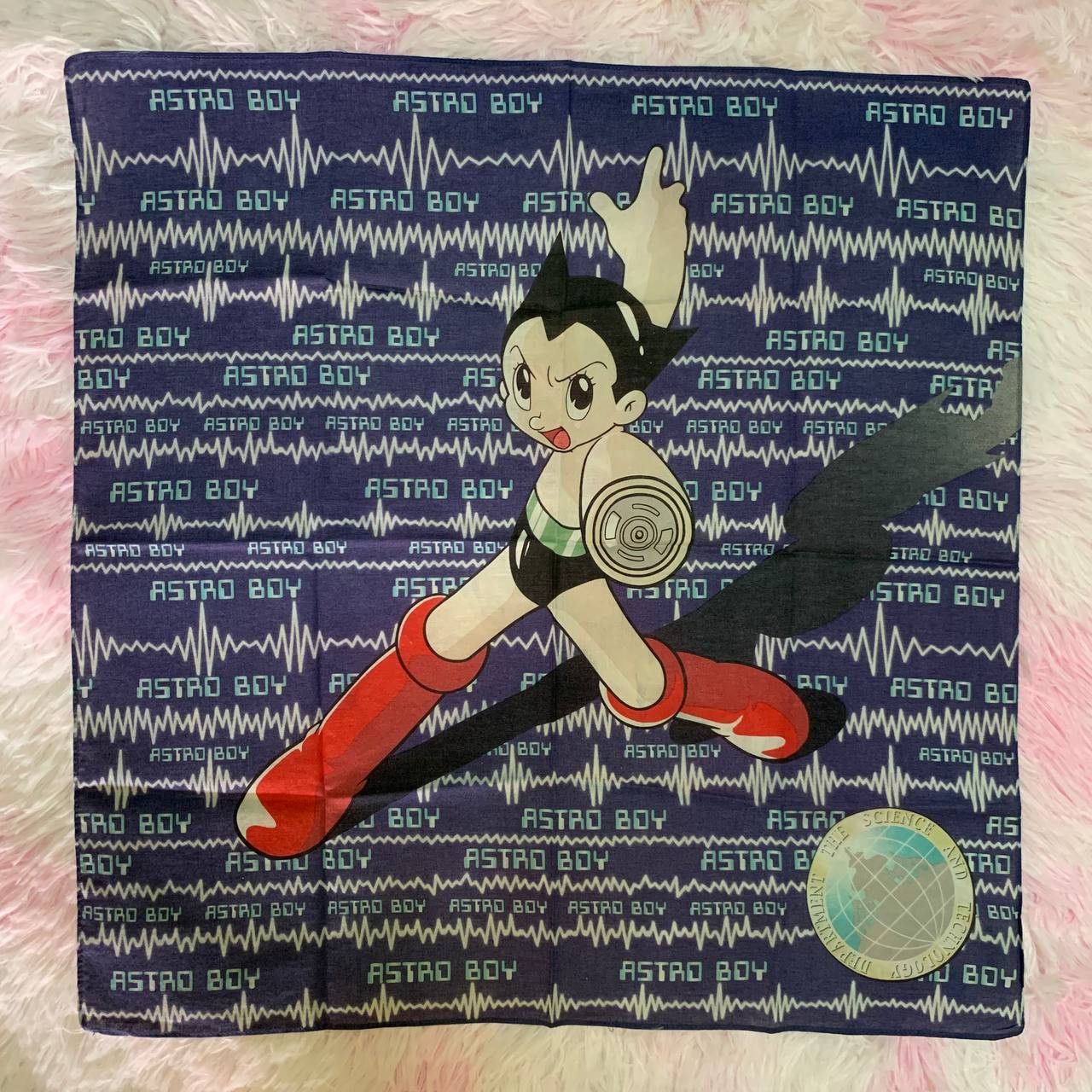 Japanese Brand × Vintage RARE Vintage Astro Boy Handkerchief Bandana Tezuka Size ONE SIZE - 2 Thumbnail