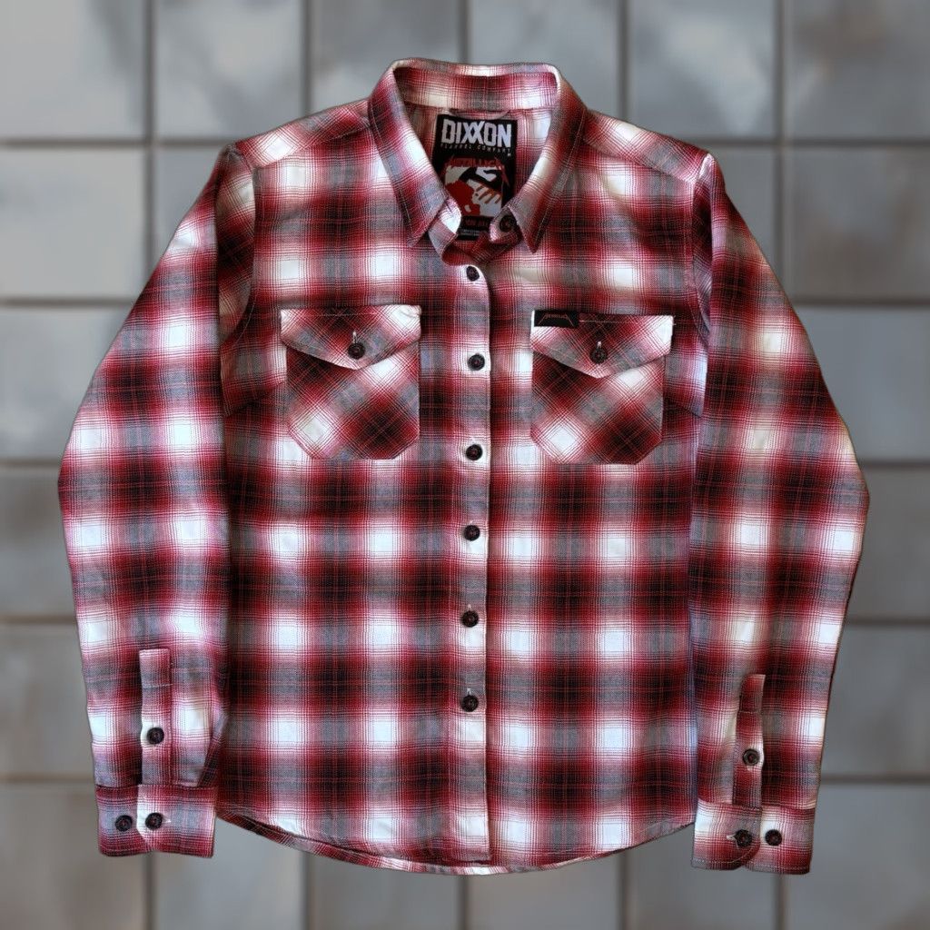 Vintage Dixxon Flannel Company Shirt Women's M Red Metallica Kill Em All Workwear Shirt Size M / US 6-8 / IT 42-44 - 1 Thumbnail
