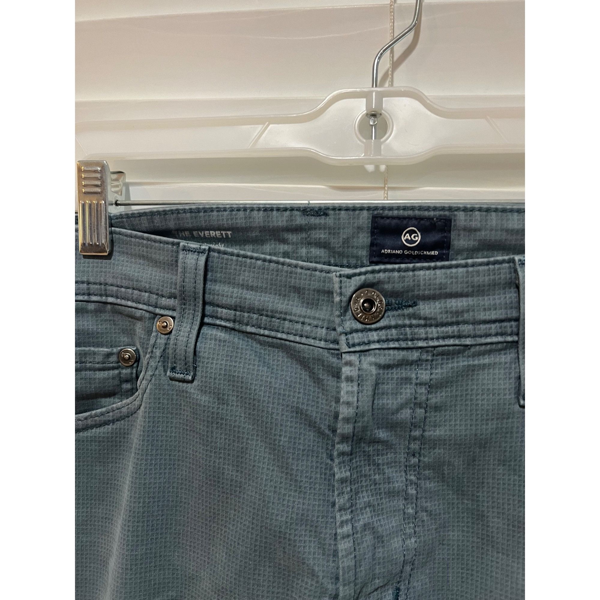 AG Adriano Goldschmied AG Adriano Goldschmied The Everett Slim Straight Slacks - S Size US 32 / EU 48 - 2 Thumbnail