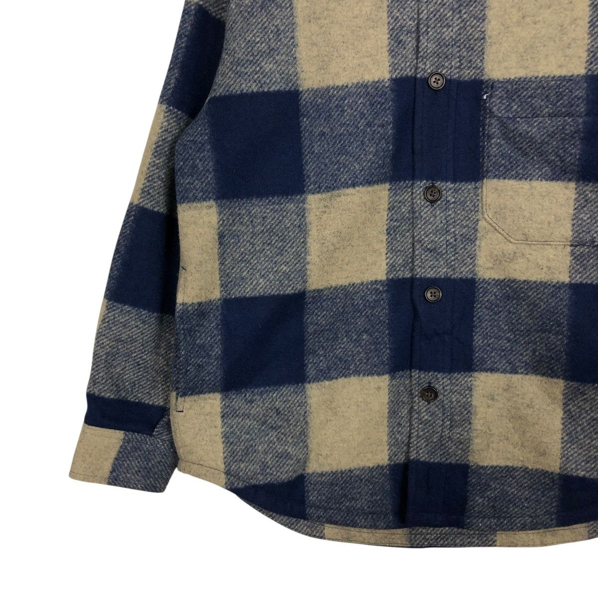 Japanese Brand 🔥VINTAGE WOOL CHORE JACKET UNIQLO TARTAN DEISGN ISSEY MIYAKE Size US L / EU 52-54 / 3 - 6 Thumbnail