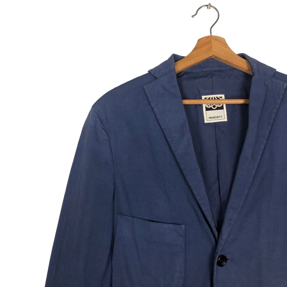 Japanese Brand 🔥Vtg Chore Jacket Double Breast Coats Menichetti Italy Size US M / EU 48-50 / 2 - 7 Thumbnail