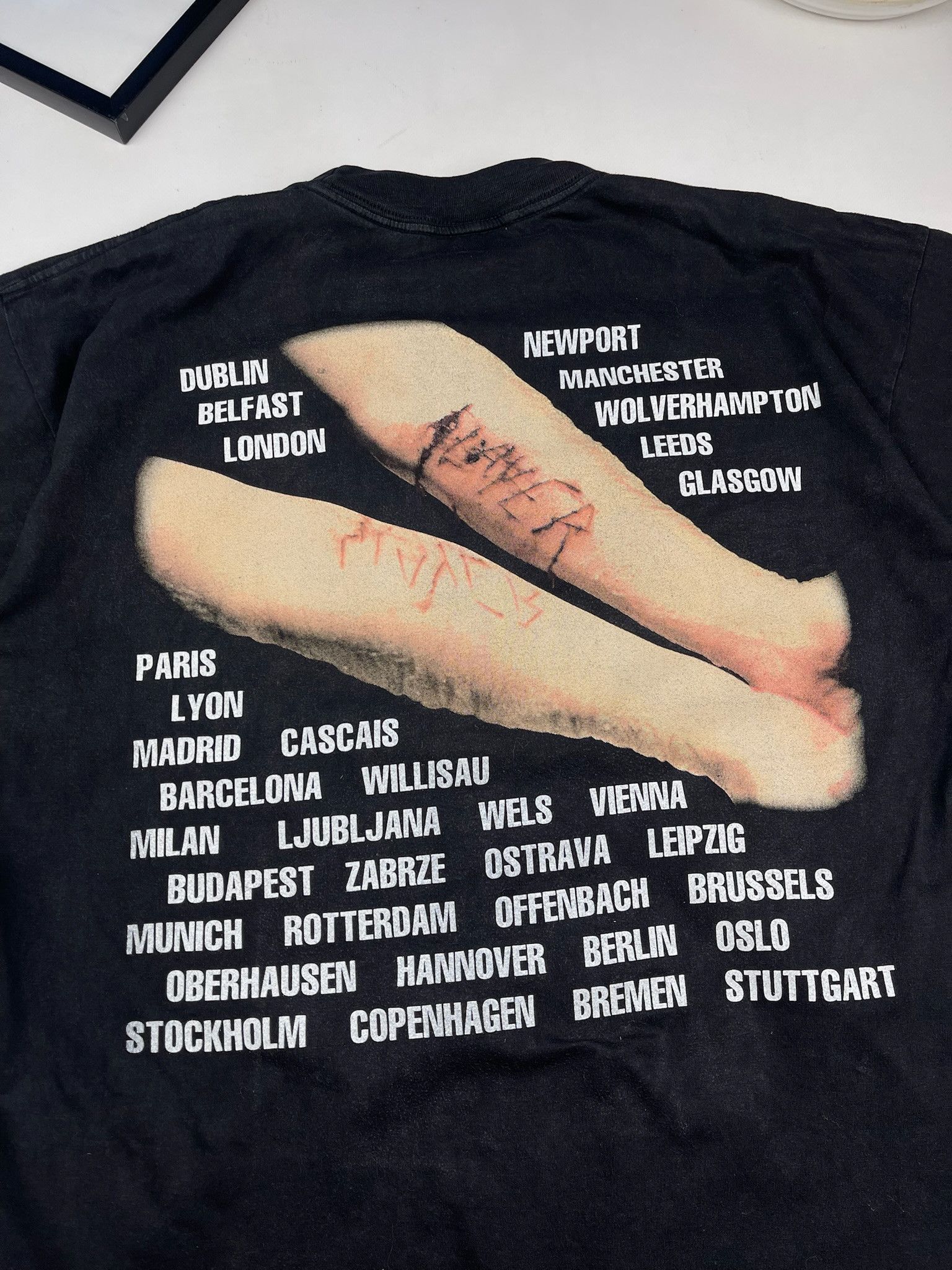 Slayer VINTAGE SLAYER TEE Size US XL / EU 56 / 4 - 7 Thumbnail