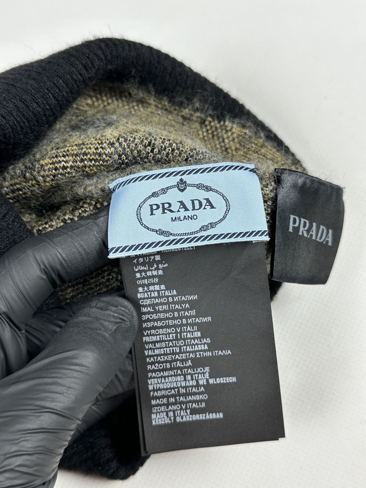 Prada Prada Mohair/Nylon Beanie Hat Size ONE SIZE - 11 Thumbnail