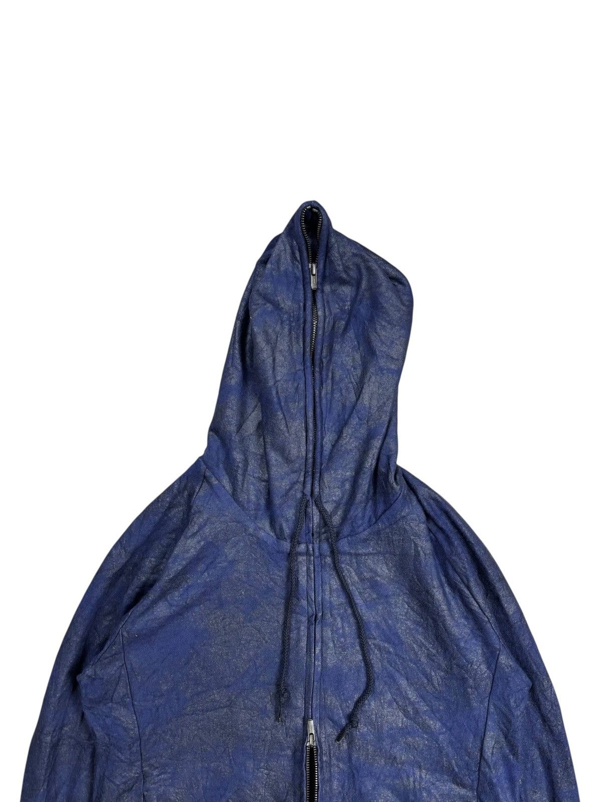 Tornado Mart 2000s Tornado Mart- GIMP Waxed Zip Hoodie Size US M / EU 48-50 / 2 - 6 Thumbnail