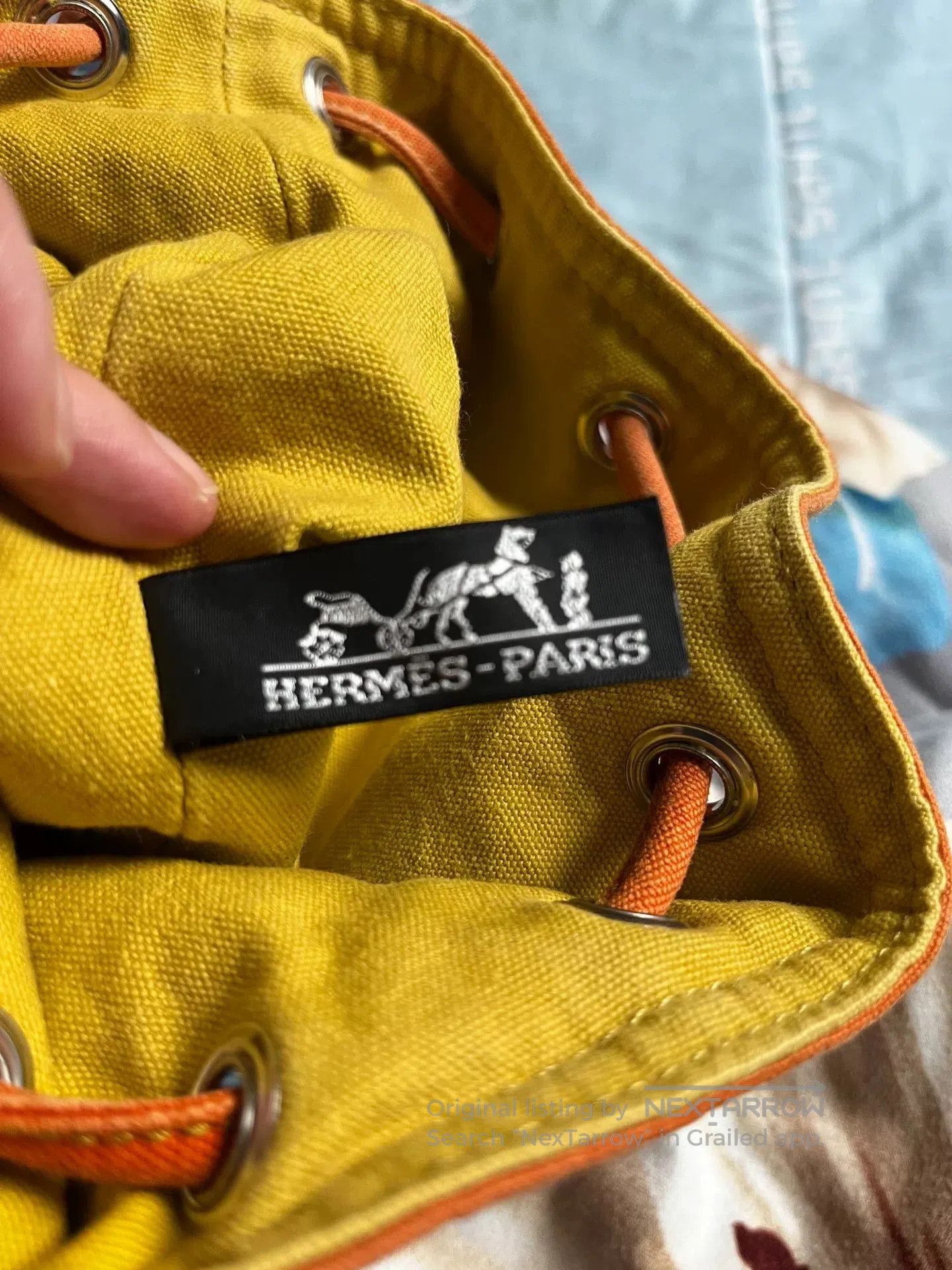 Hermes Hermes Drawstring Bucket Bag. Size ONE SIZE - 7 Thumbnail